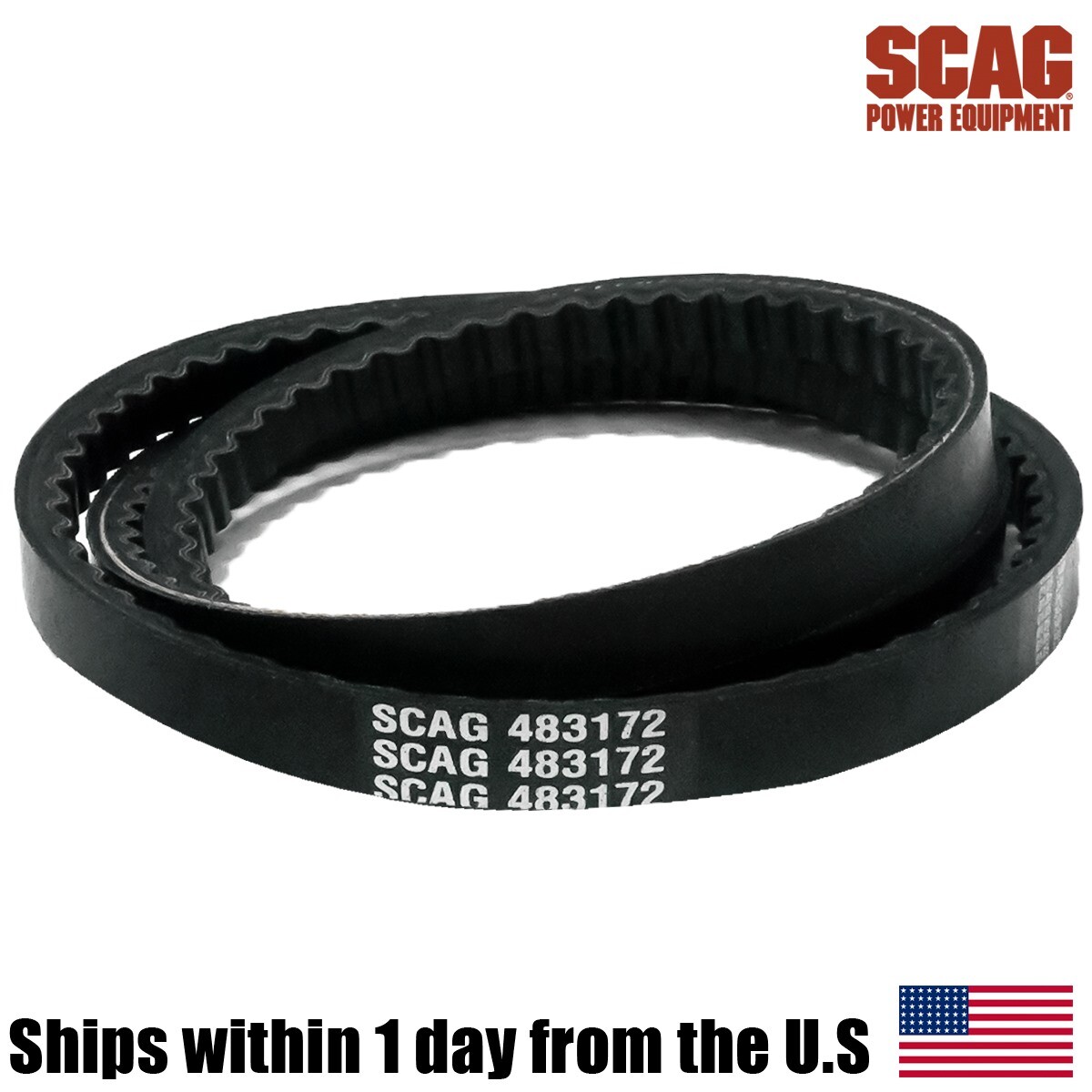 Genuine OEM Scag Tiger Cat, Tiger Cub and Wildcat Drive Belt 483172
