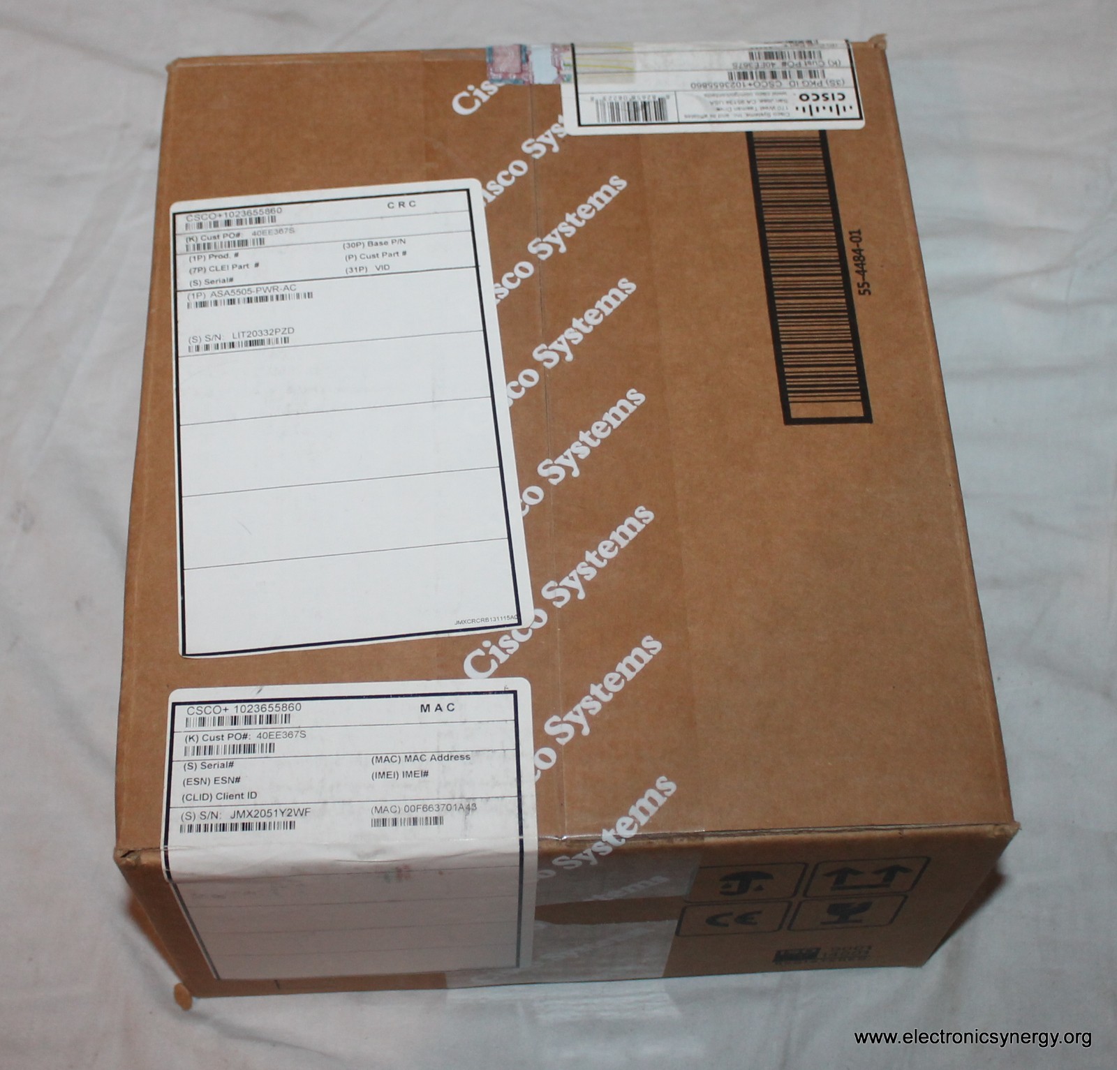 Cisco ASA5505-BUN-K9 Adaptive Security Appliance Firewall – New Sealed