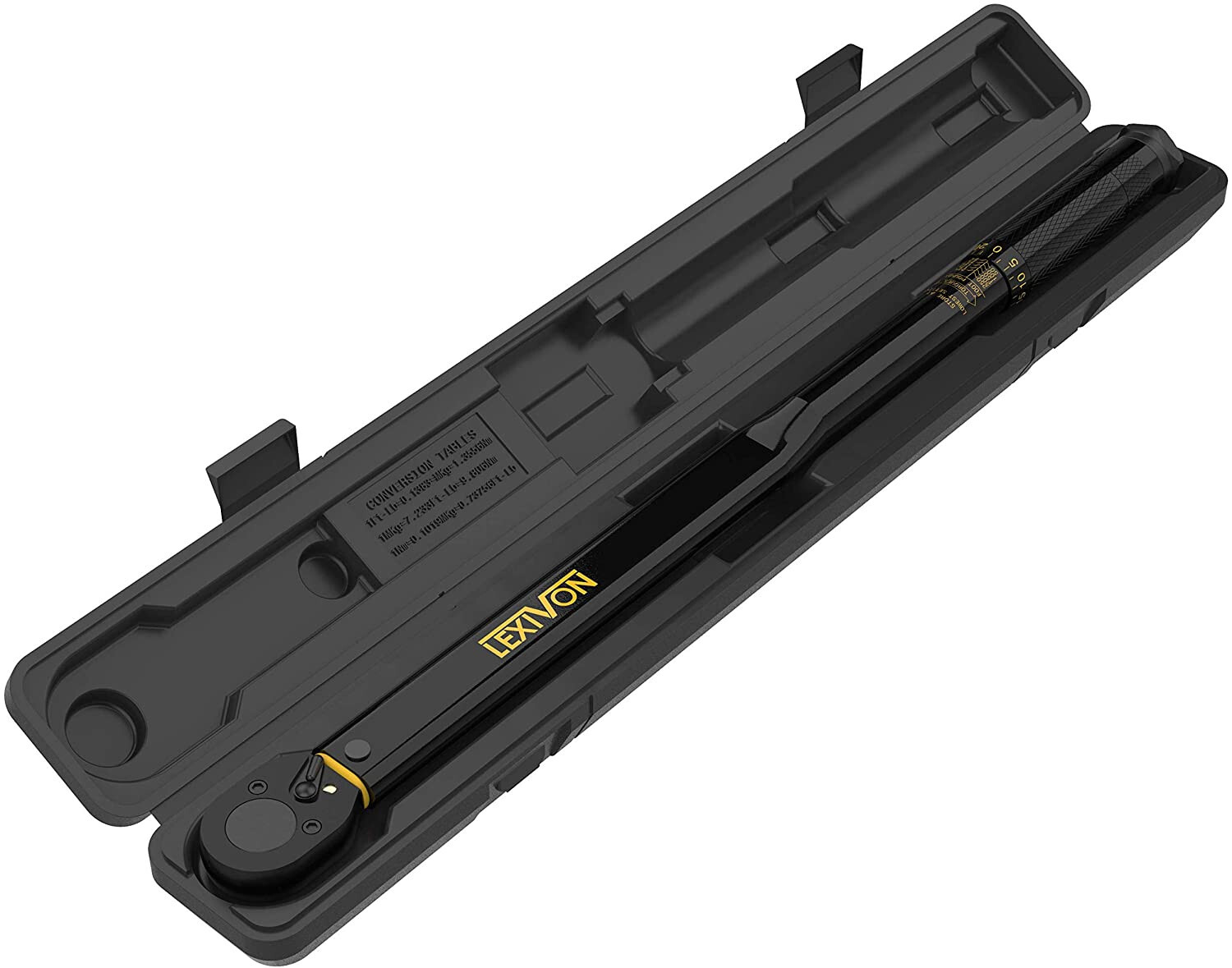 LEXIVON LX184 - 1/2" Drive Click Torque Wrench 25-250 Ft-Lb/33.9-338.9 Nm