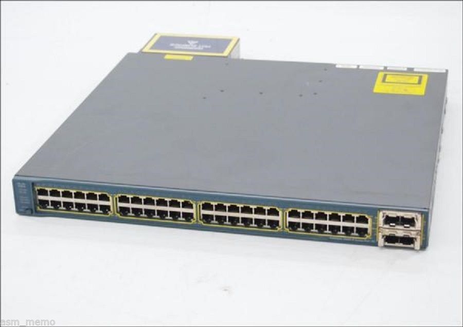 CISCO WS-C3560E-48PD-EF 3560E 48 Gigabit Ports PoE Switch w/ Enhanced Image