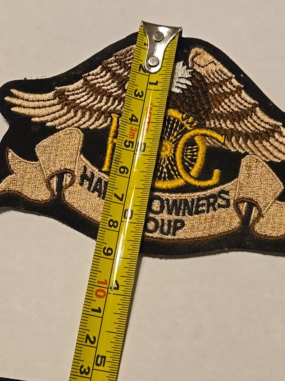 Harley Davidson Owners Group HOG Small Heritage Eagle 5" Patch New With Tags