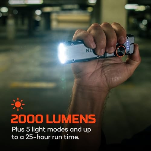 Edge 2K Pocket Light—2000 Lumens—5 Light Modes—Tactical New 2000 Lumens