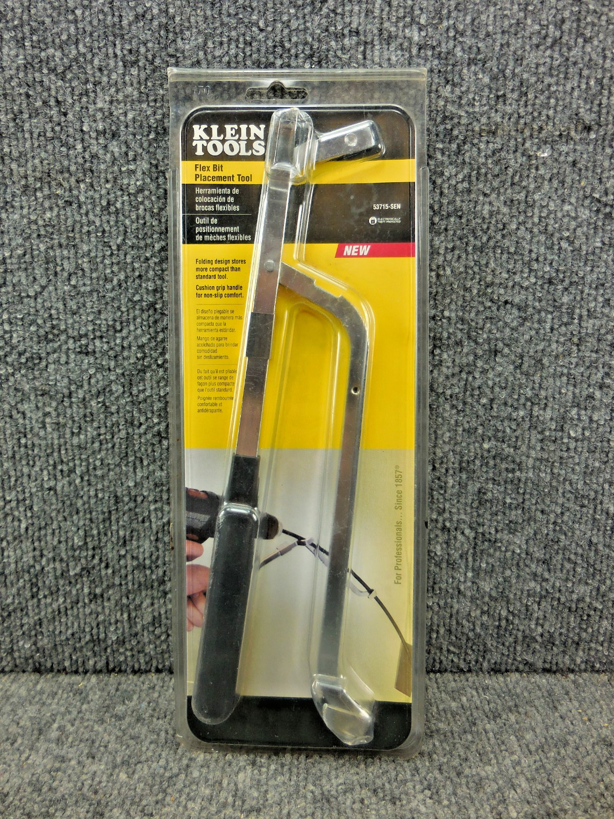 New Klein Tools 53715-SEN Flex Bit Placement Tool Holder