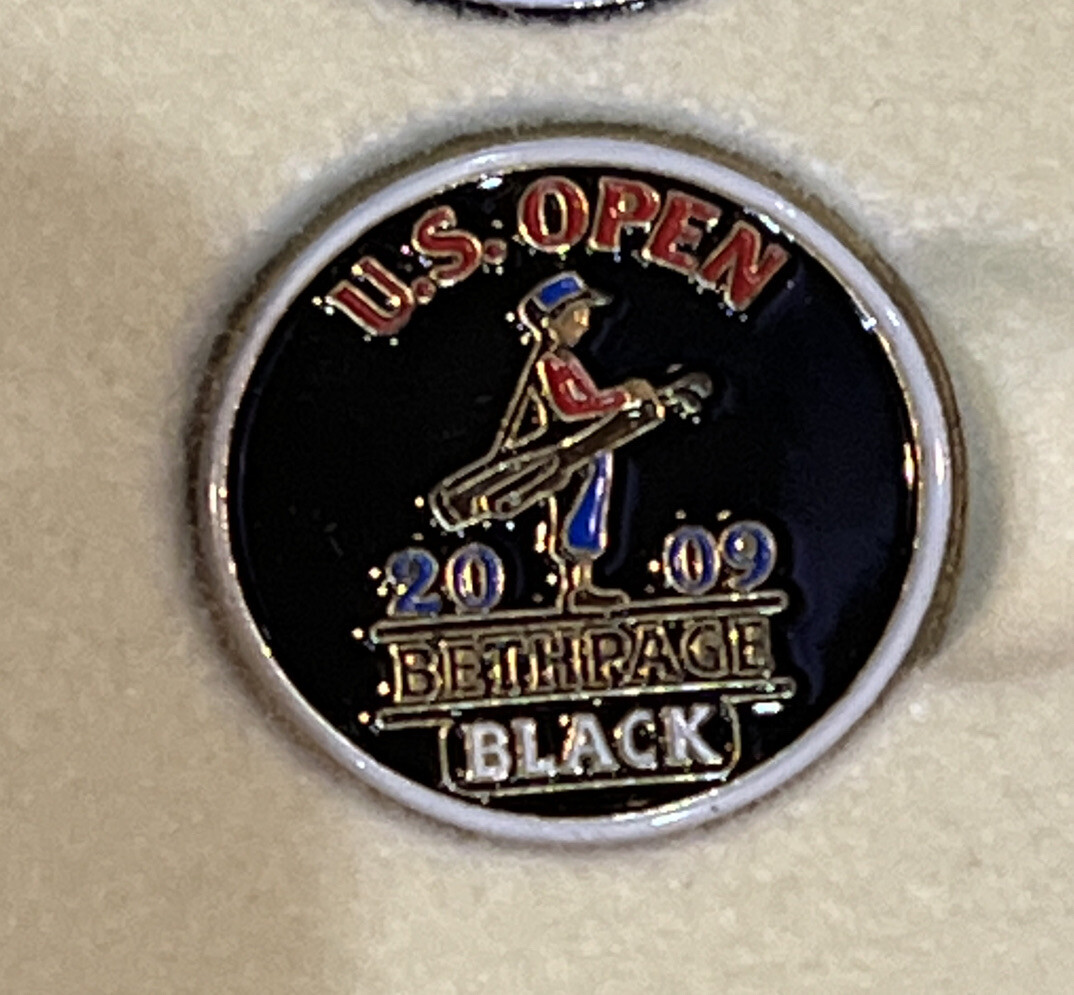 2009 U.S. Open Golf Ball Marker Hat Money Clip Set Bethpage