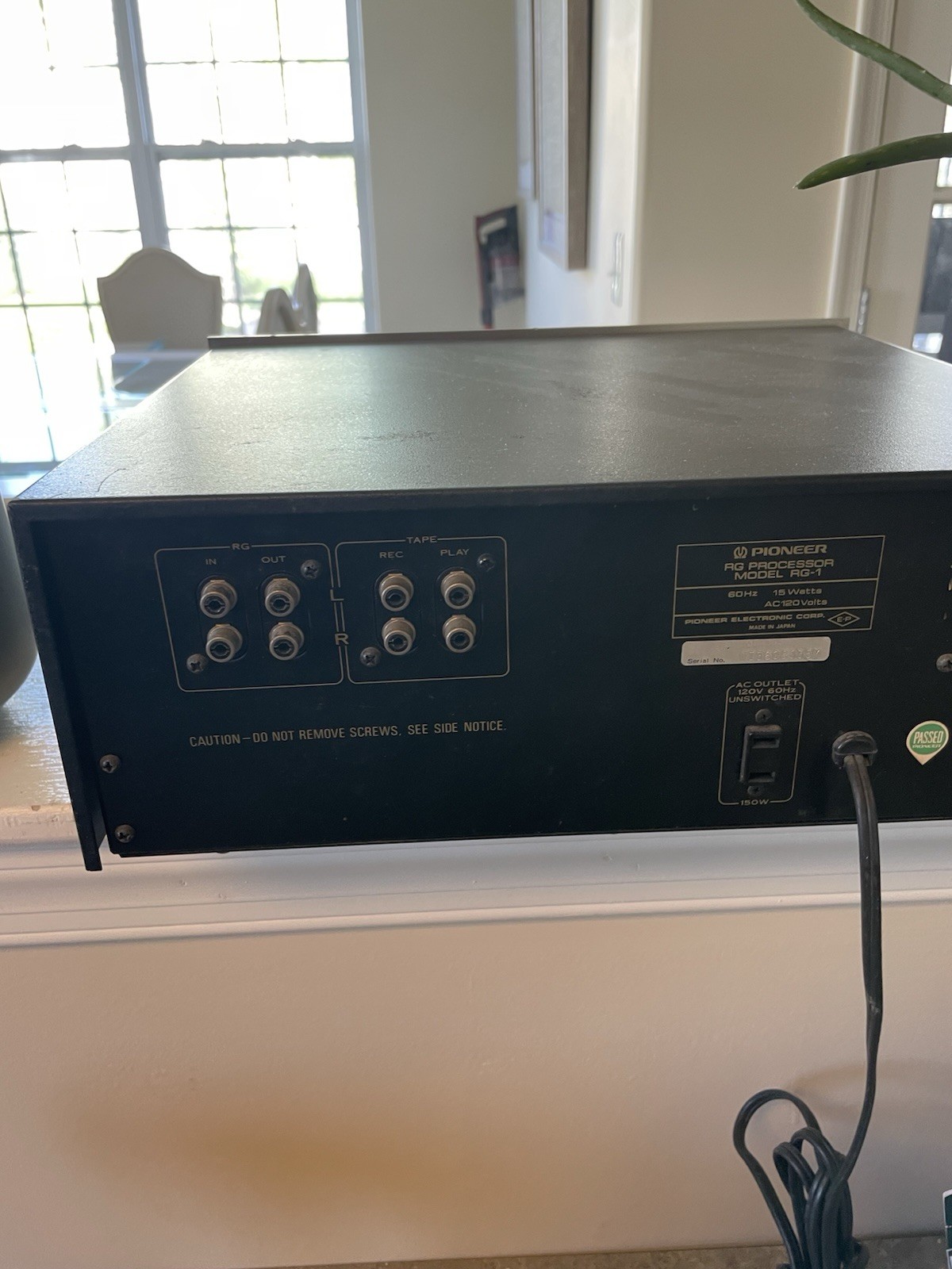 vintage pioneer rg-1 dynamic processor