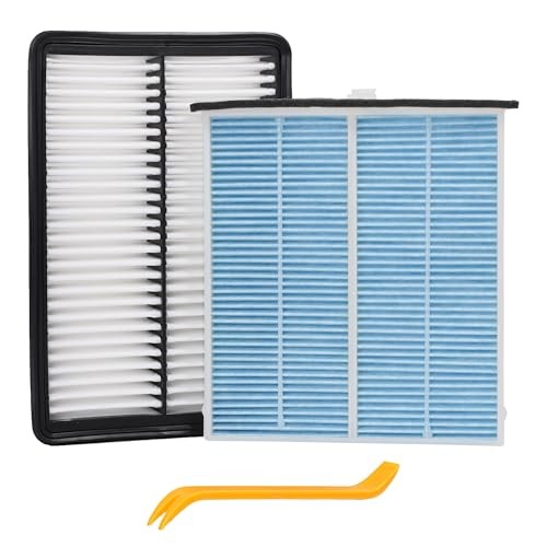 Engine Air Filter&Cabin Air Filter Combo Pack-Compatible with Mazda CX-5 CX5