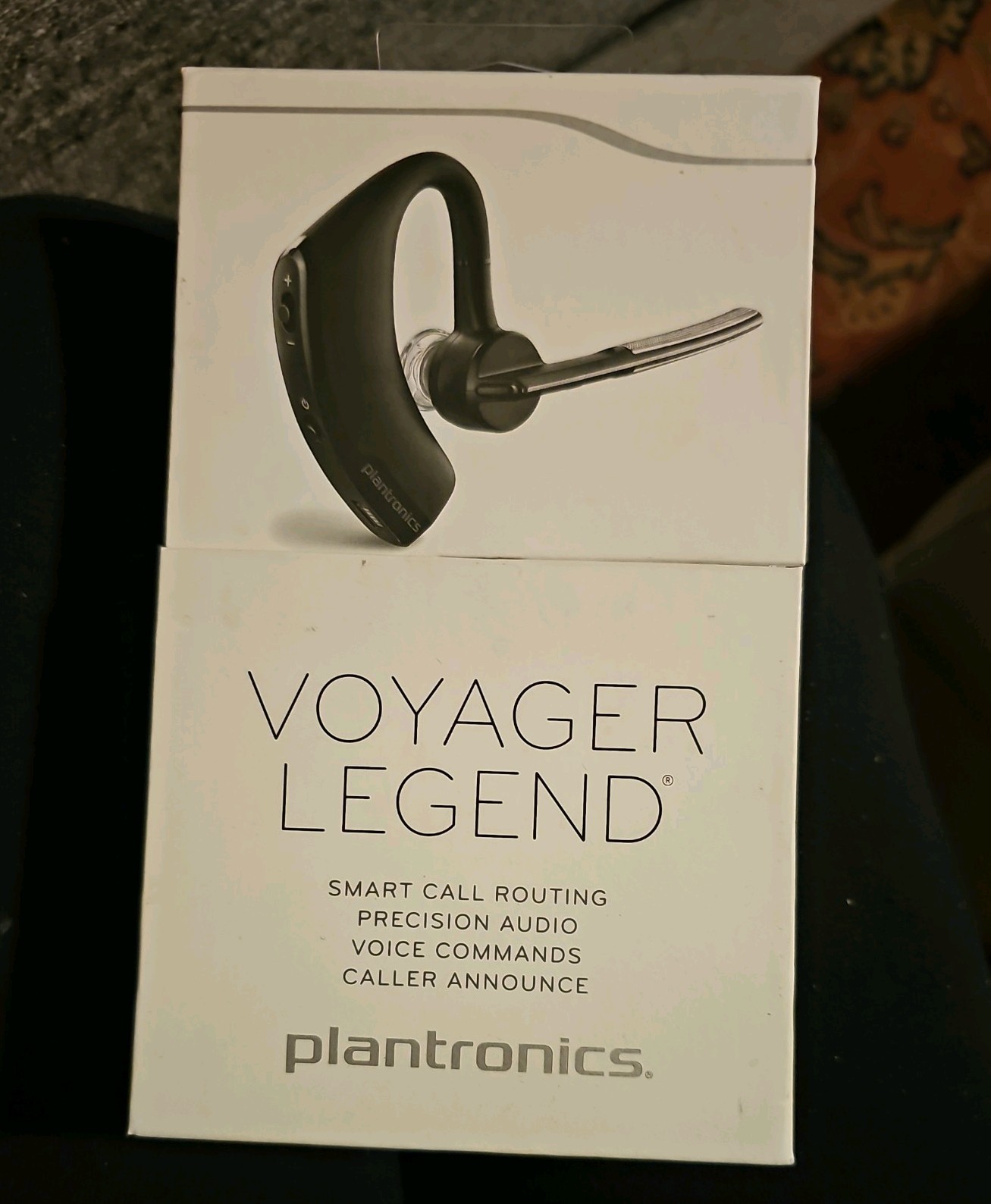 Plantronics Voyager Legend Bluetooth Headset Voice Commands Brand New Sealed