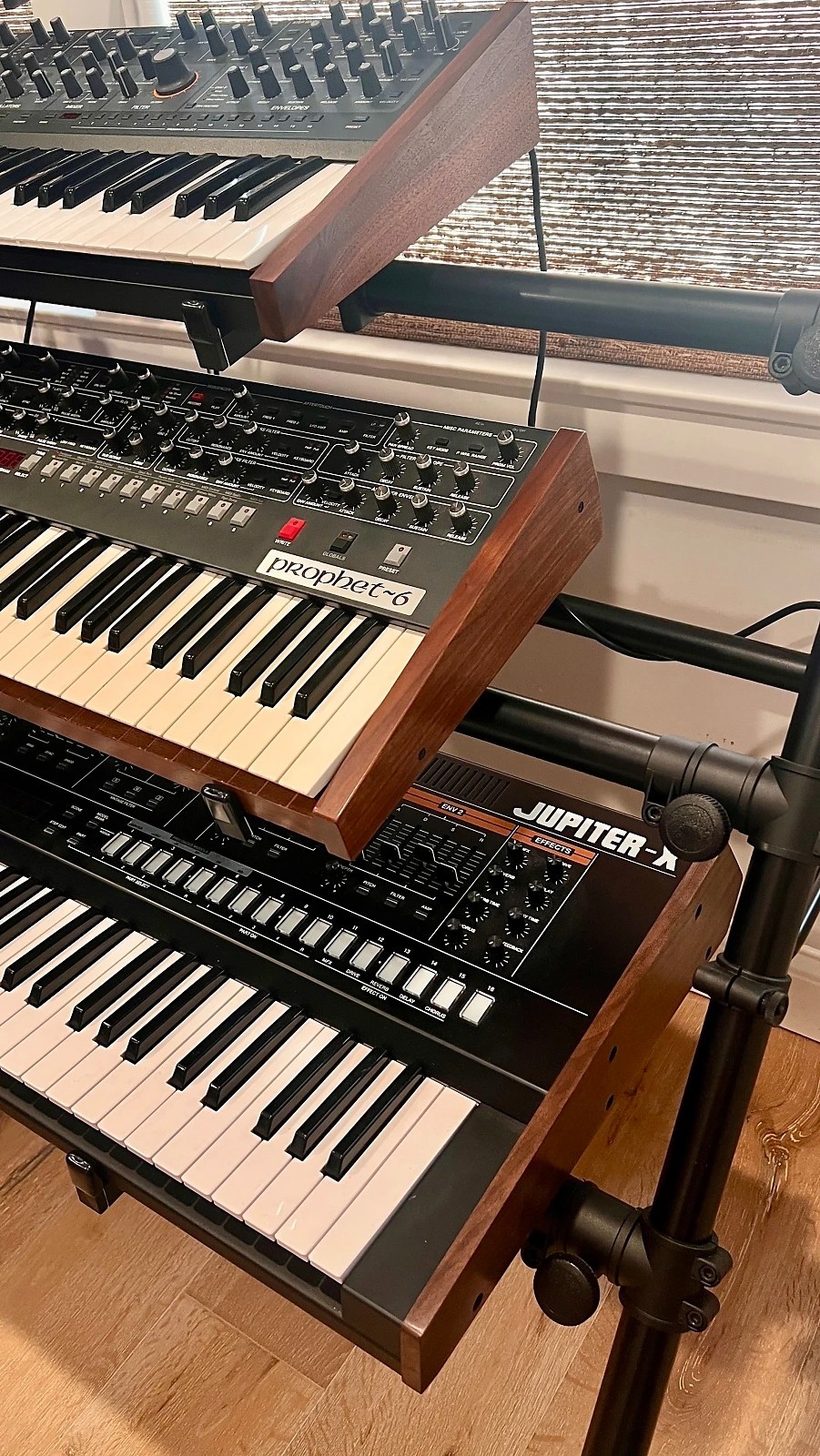 Roland Jupiter-X Jupiter X Replacement Solid Walnut Wood Sides