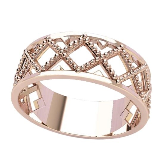 2 pcs Ladies Ring Wax patterns for lost wax casting Gold or Silver Jewelry_21199