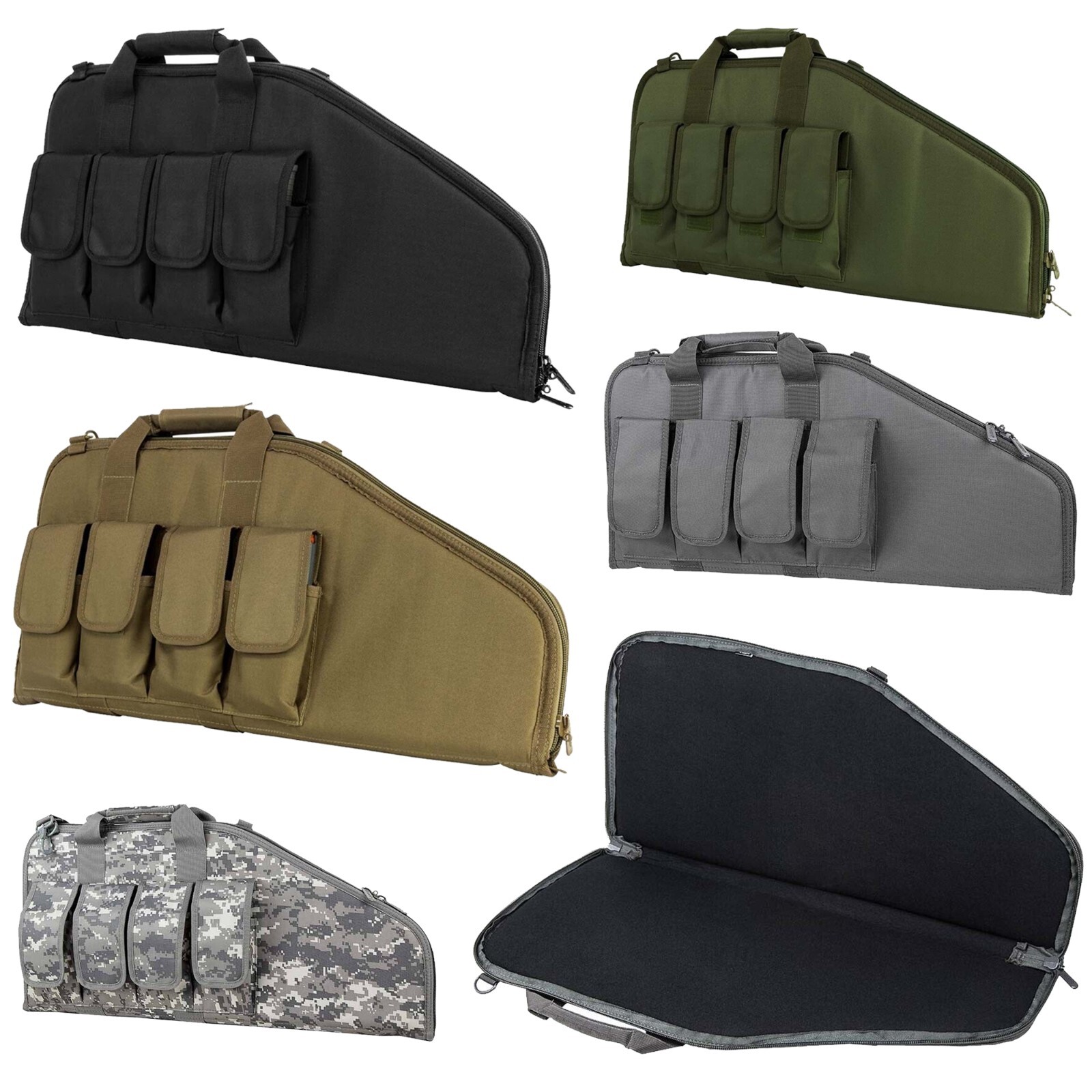 NcSTAR 2961 Single Padded Short Rifle Case Hunting Shooting Storage Bag 28"