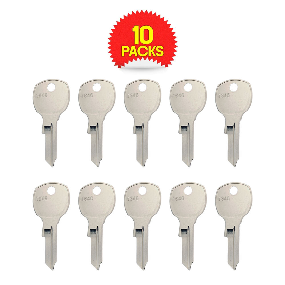 1646 Key Blank – Nickel