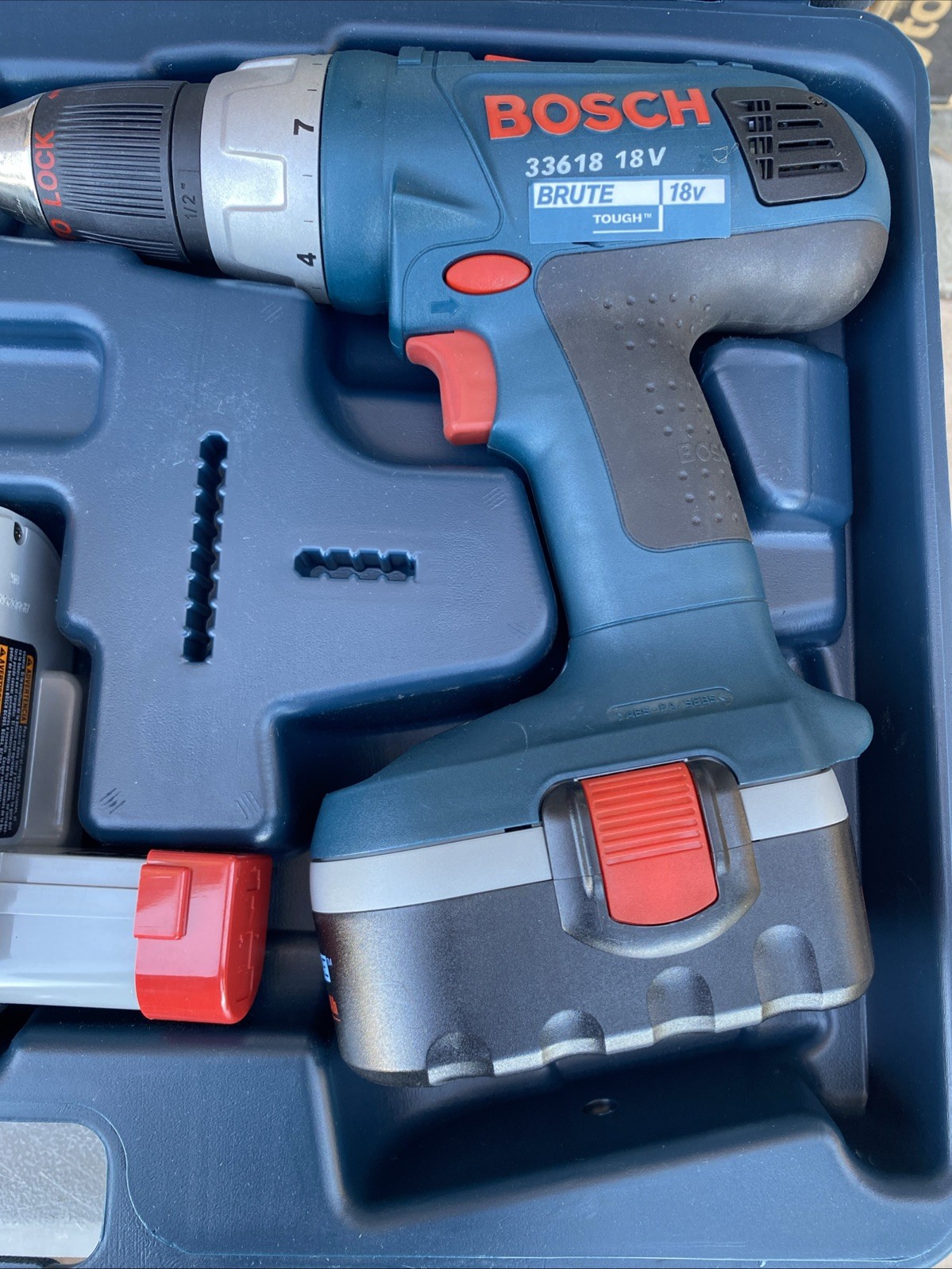 BOSCH 33618 18V 1/2" BRUTE CORDLESS DRILL Made In Japan