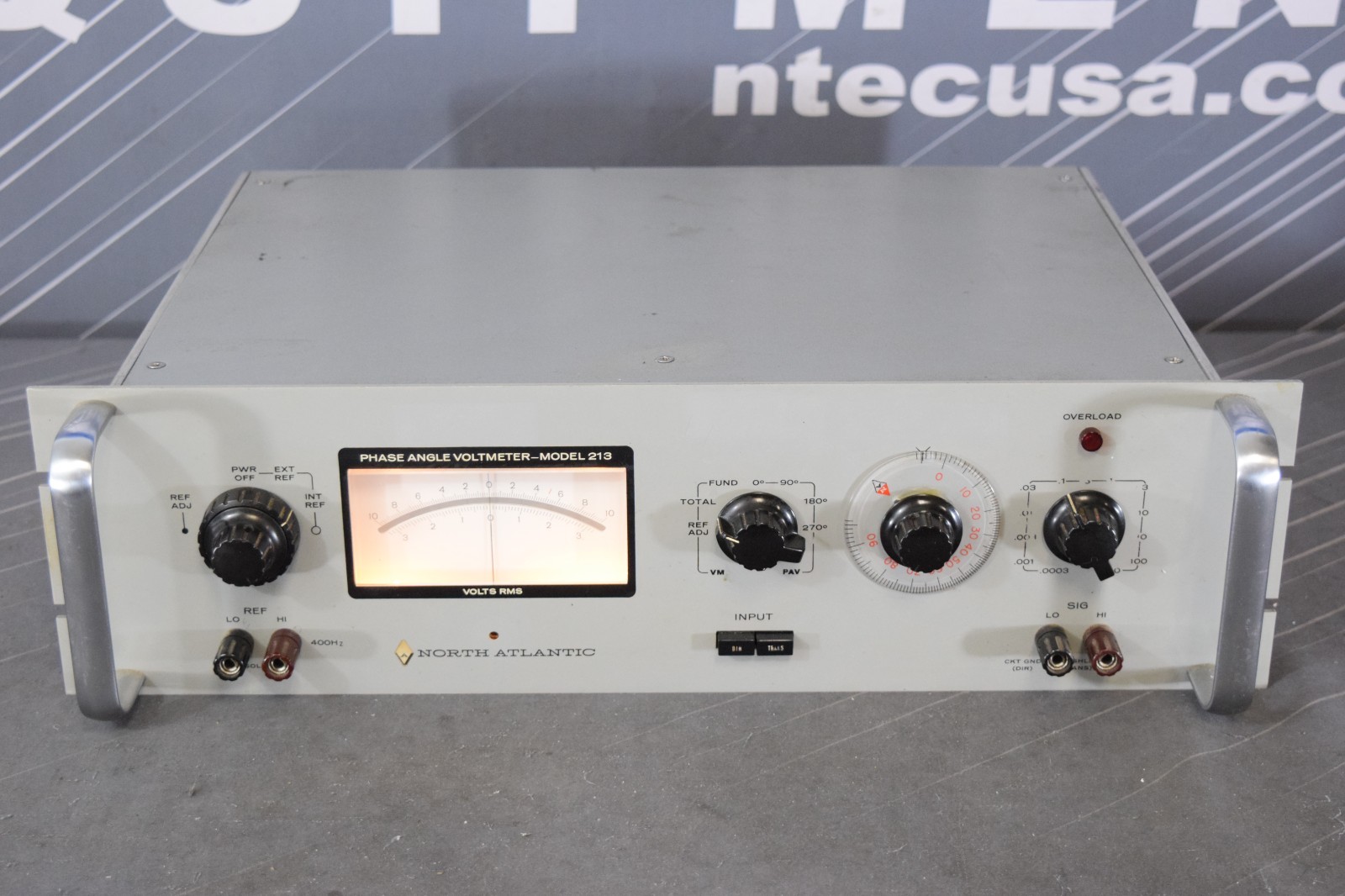 North Atlantic 213C Phase Angle Voltmeter