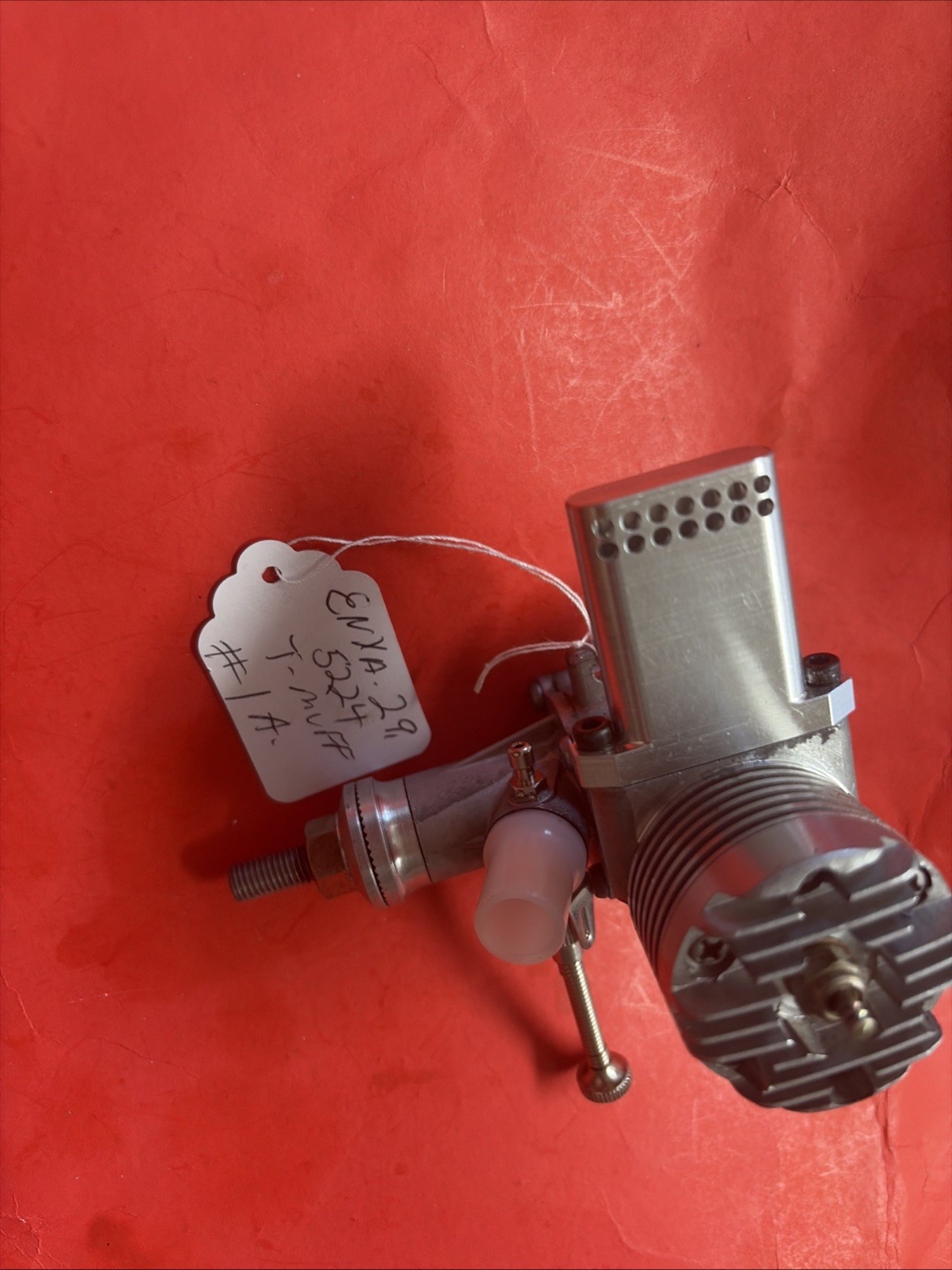ENYA 29 5224 STUNT ENGINE & T-MUFFLER COMPLETE NICE  # 1A