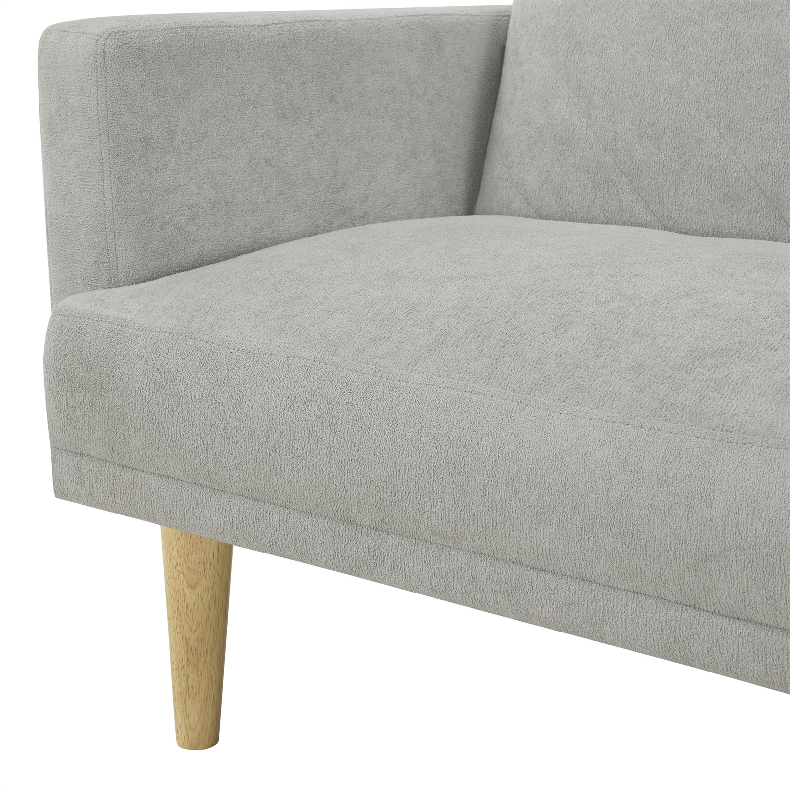 Multi-Functional Futon Sofa Single Bed Sleeper Convertible Couch Foldable Modern