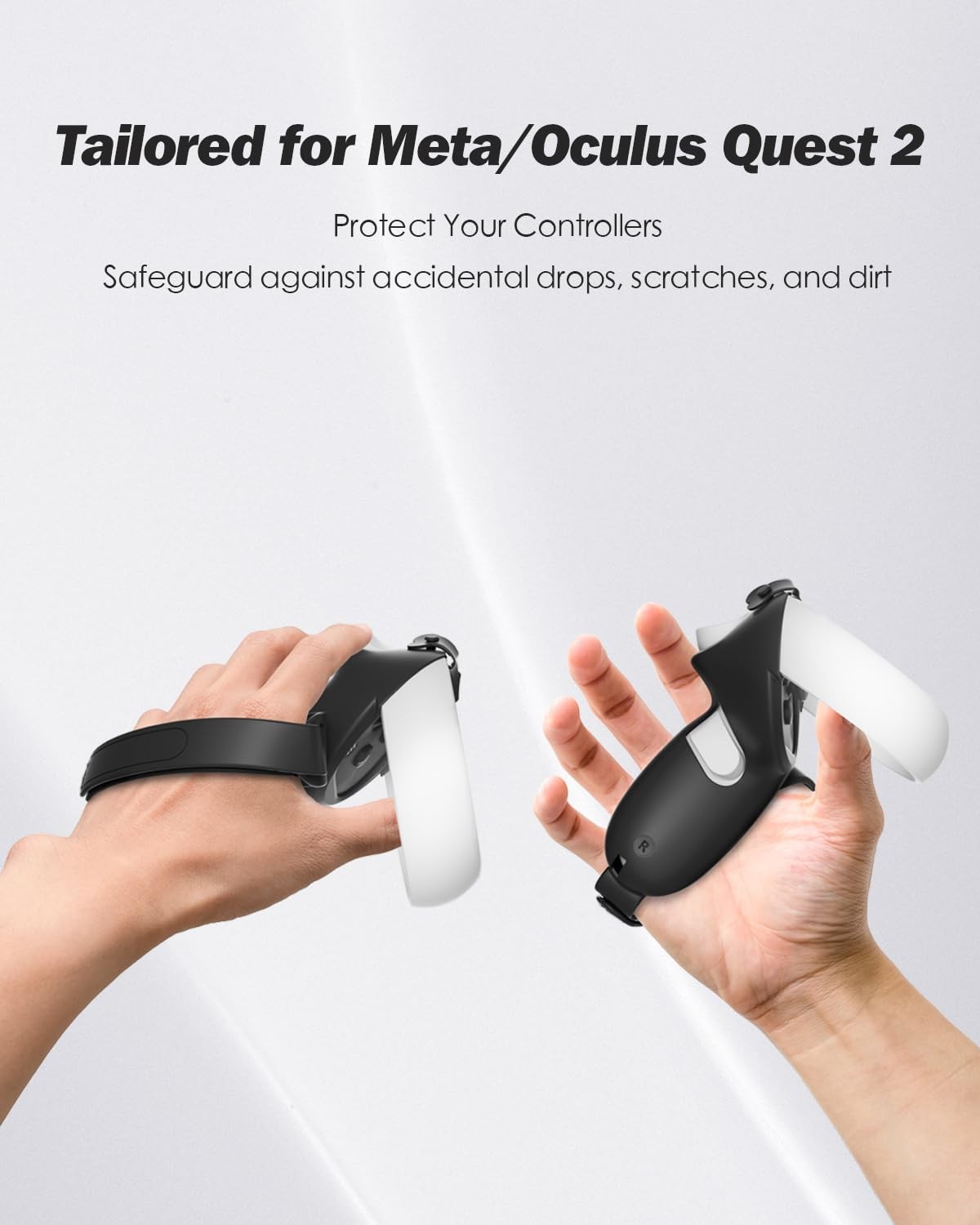 Comfort Controller Grips Cover Compatible with Meta Quest 2 Accessories - All...