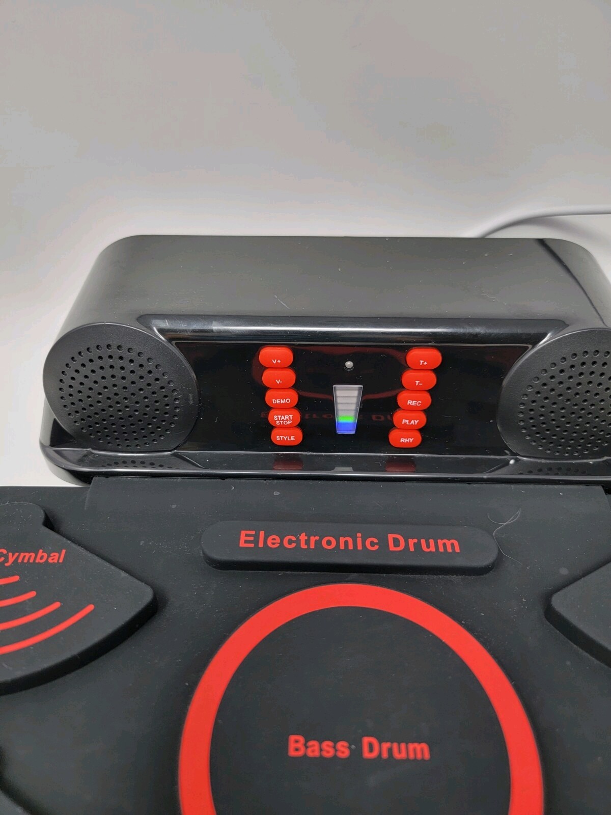 Electronic Drum Mat Foldable Electronic Drum Set with Speakers NO PEDALS