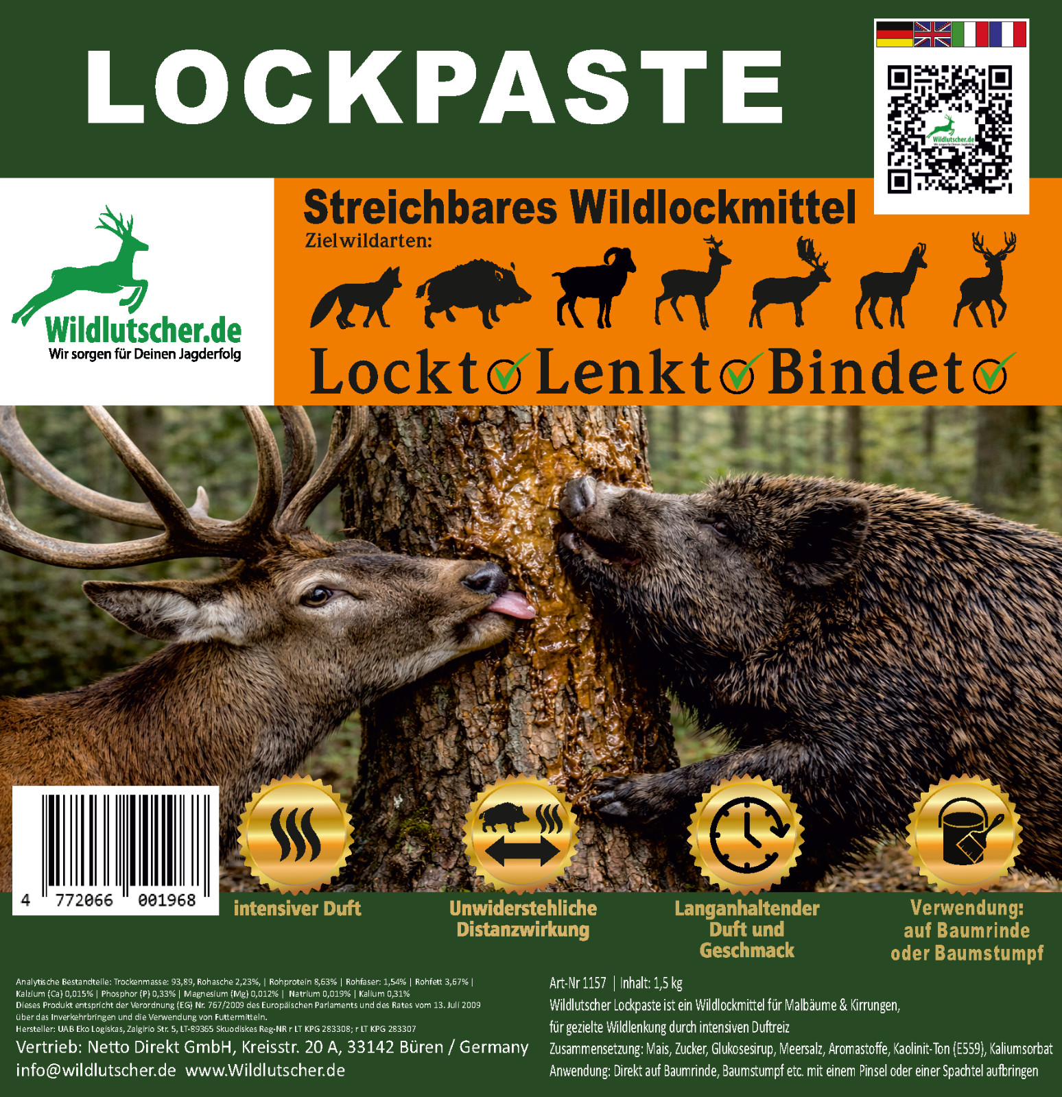 Wild Lollipop Lure Paste | Choose Variant