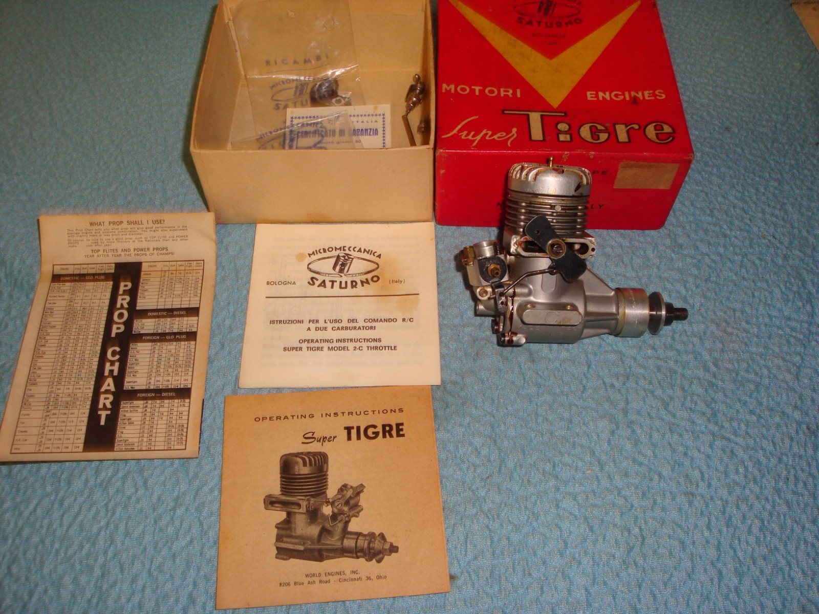 Super Tigre 46 Engine