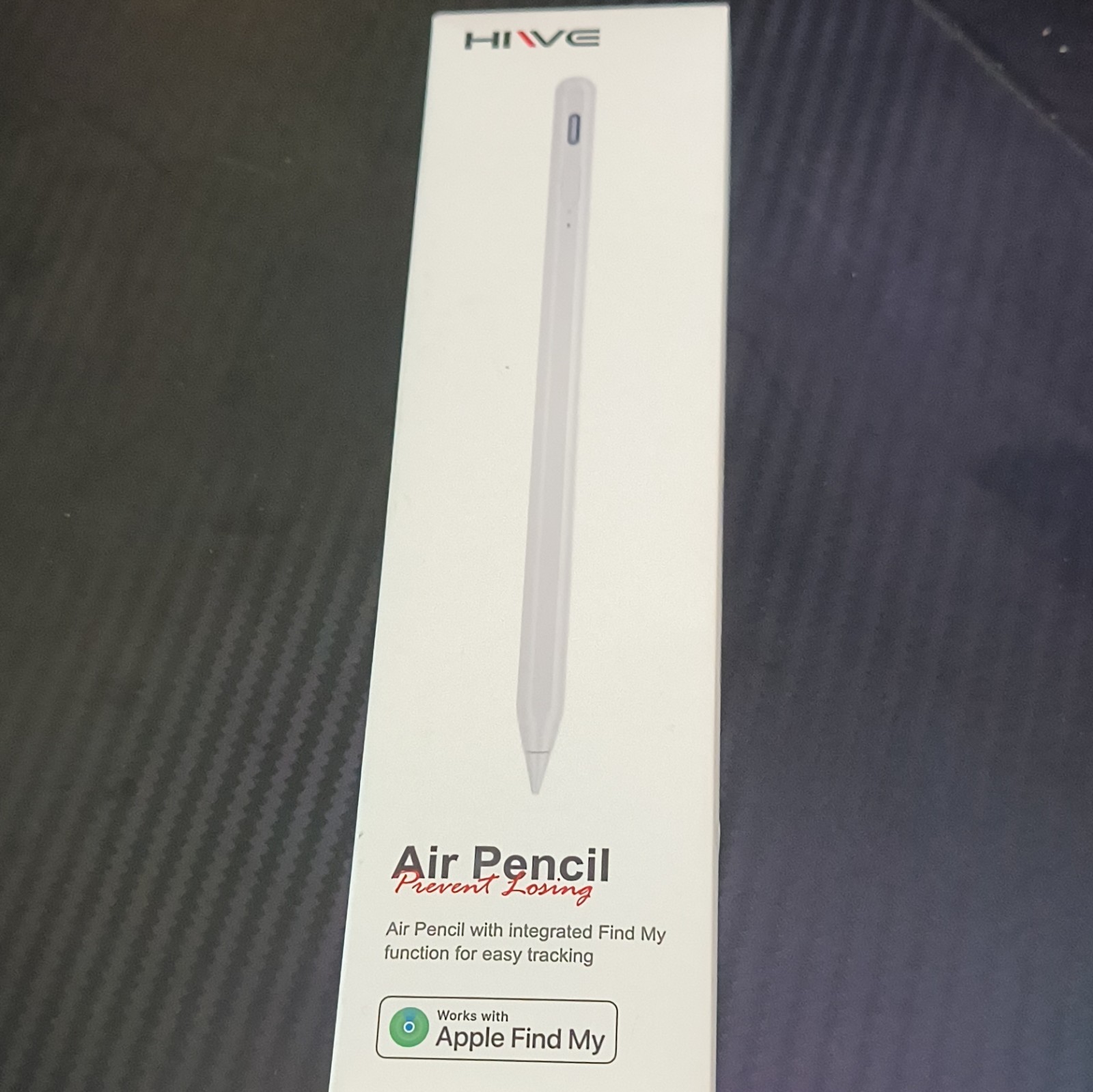 HIWE Air Pencil Stylus White for iPad Pro Magnetic Palm Rejection Find My