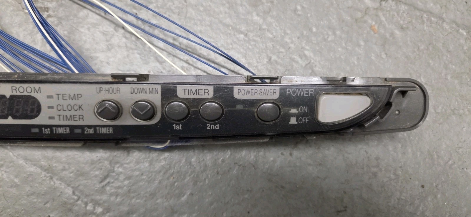 Toyostove/Toyotomi Laser 30 A control circuit button On/off temperature panel