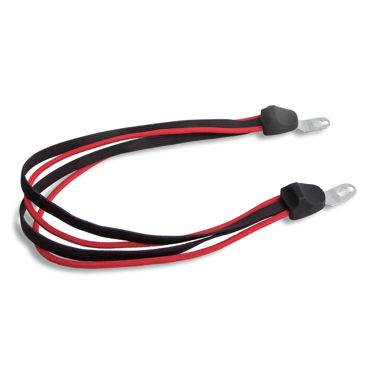 Lashing strap Lynx with mounting plate 26/28" 60 cm red/black