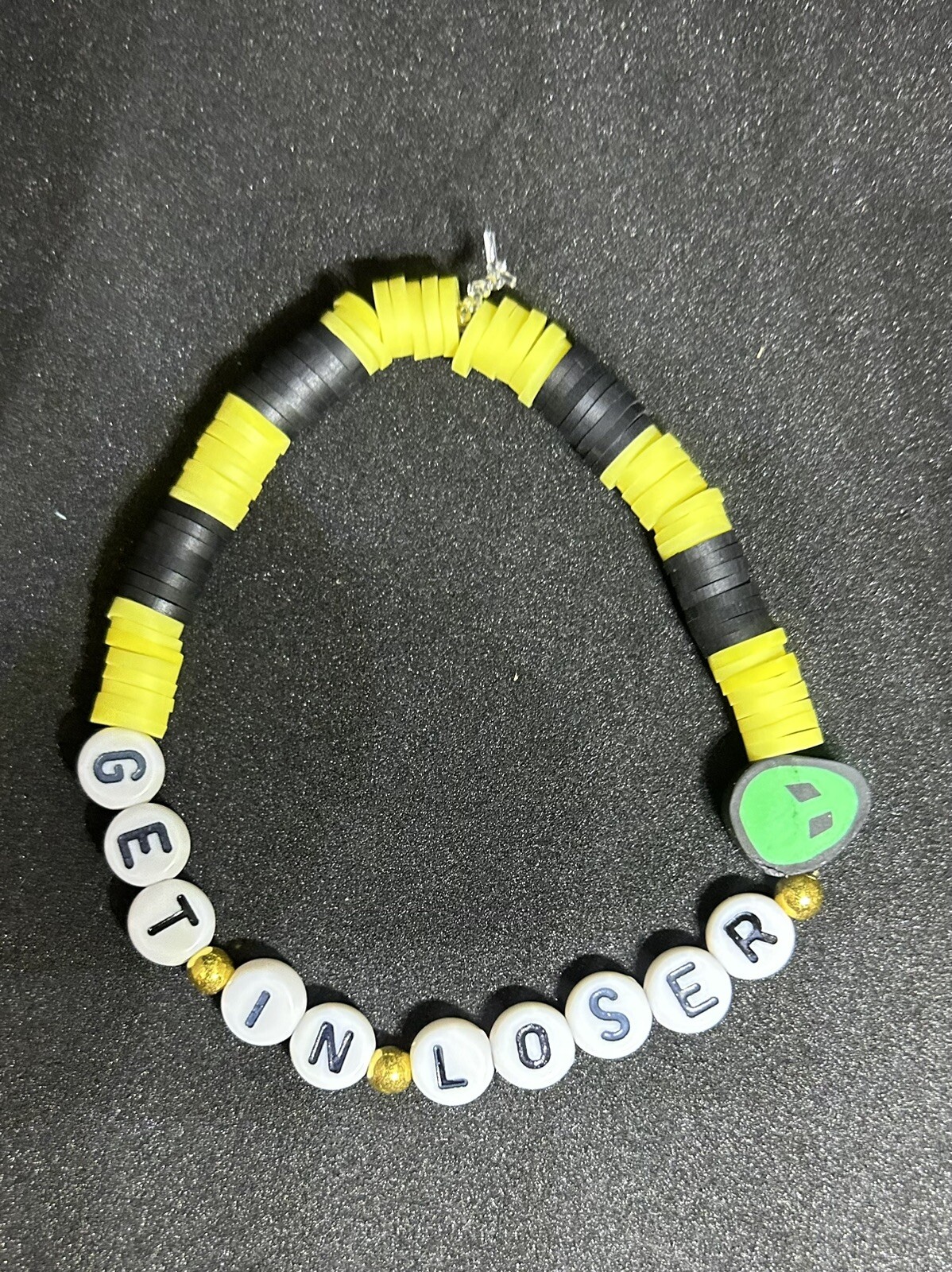 Get In Loser (Alien) Heishi Bracelet