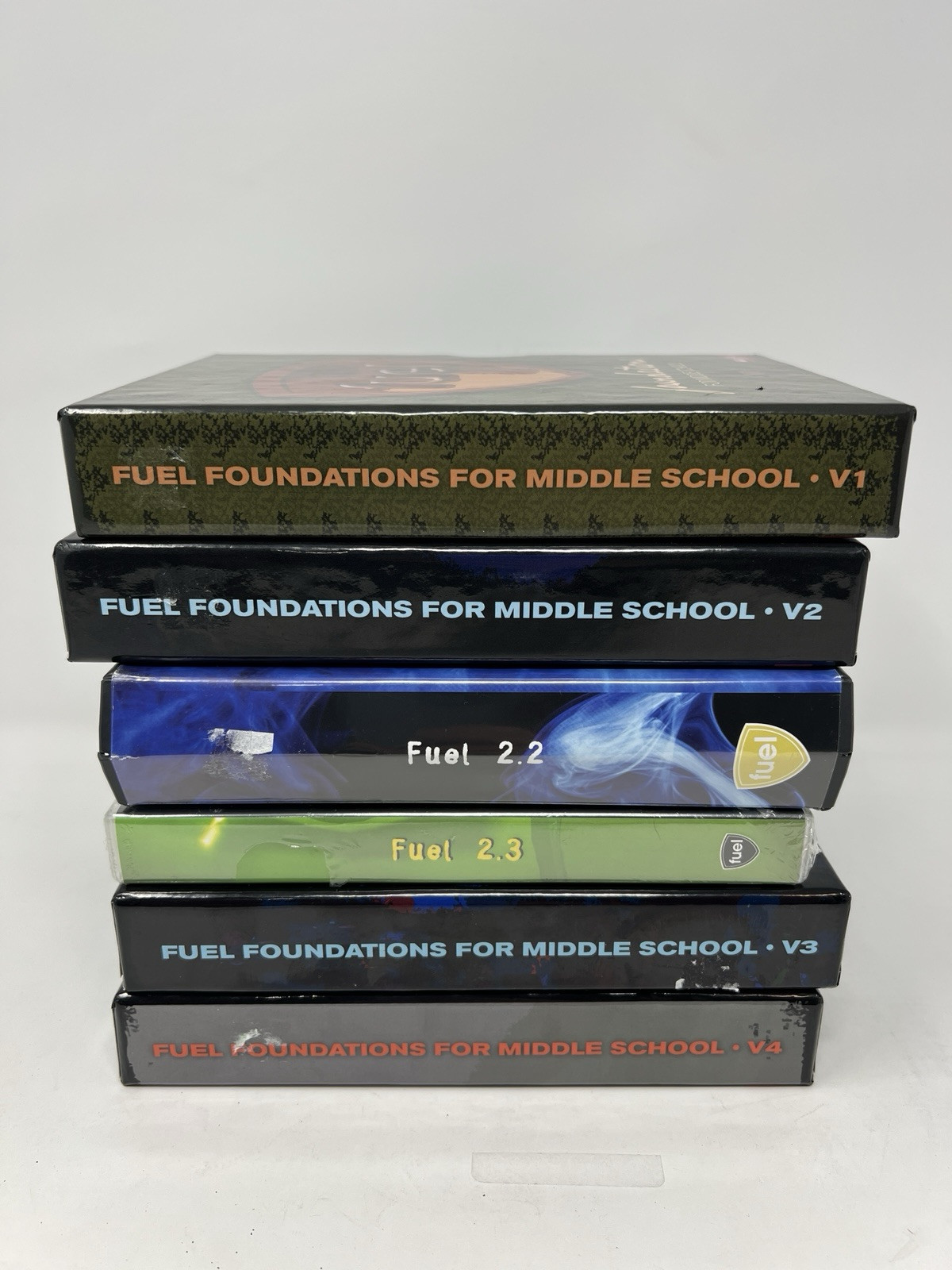 Lot Of 6 Lifeway fuel Foundations Middle School Dvd Bible Study Volumes