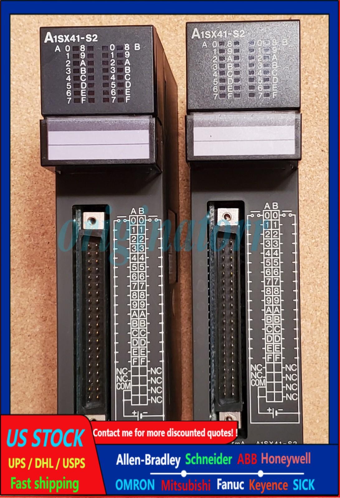 Qty 1 - Mitsubishi A1SX41-S2 Melsec Input Module - NEW