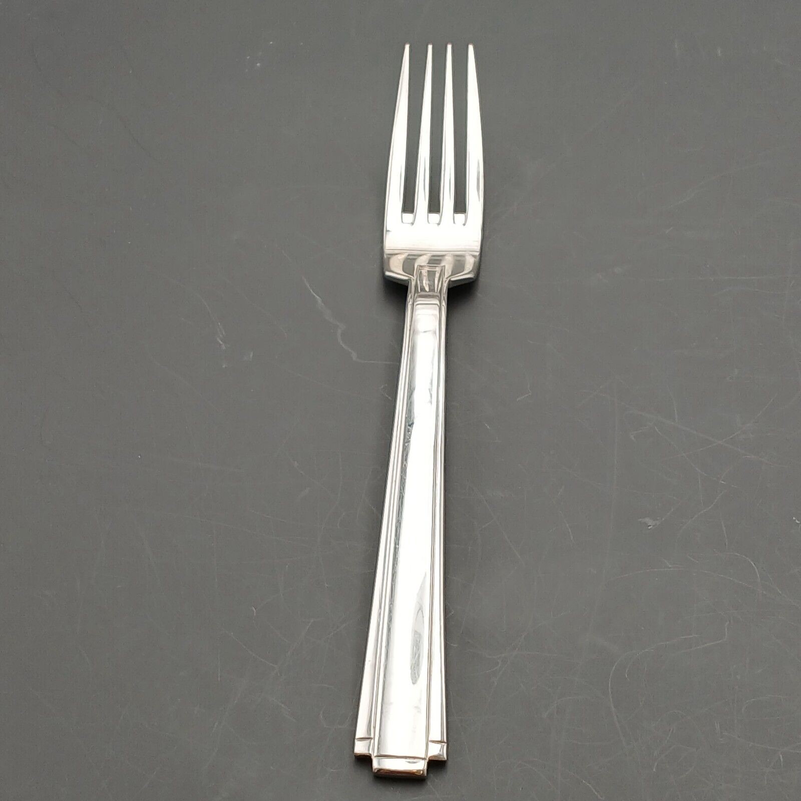 Gorham Silver Column Stainless Steel Dinner Fork