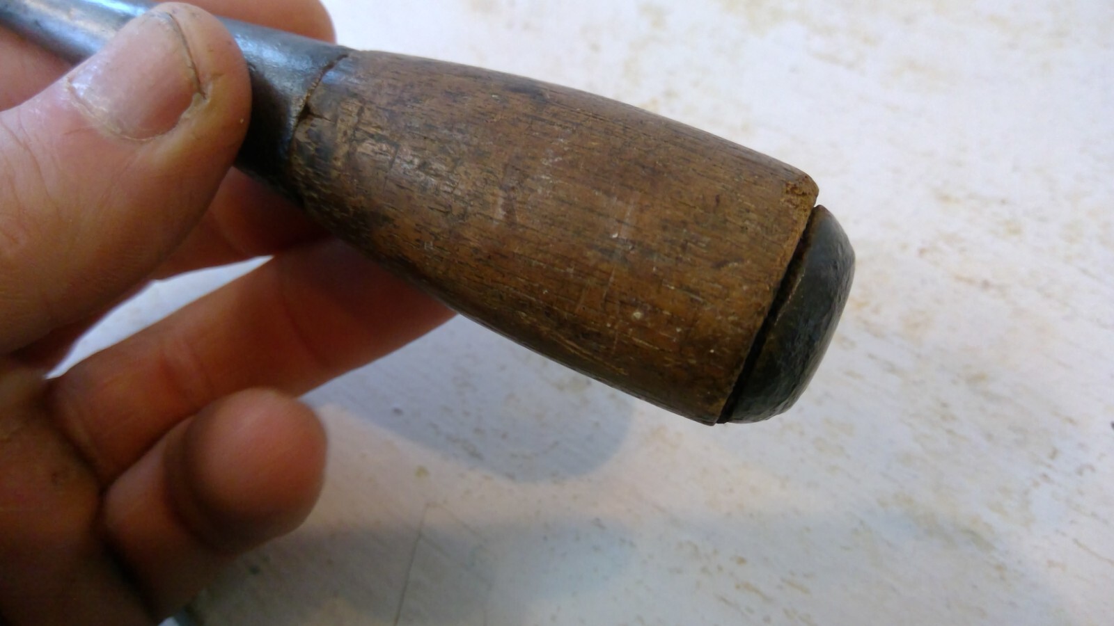 Stubby Stanley Wood Socket Chisel, 3/4 Inch Vintage