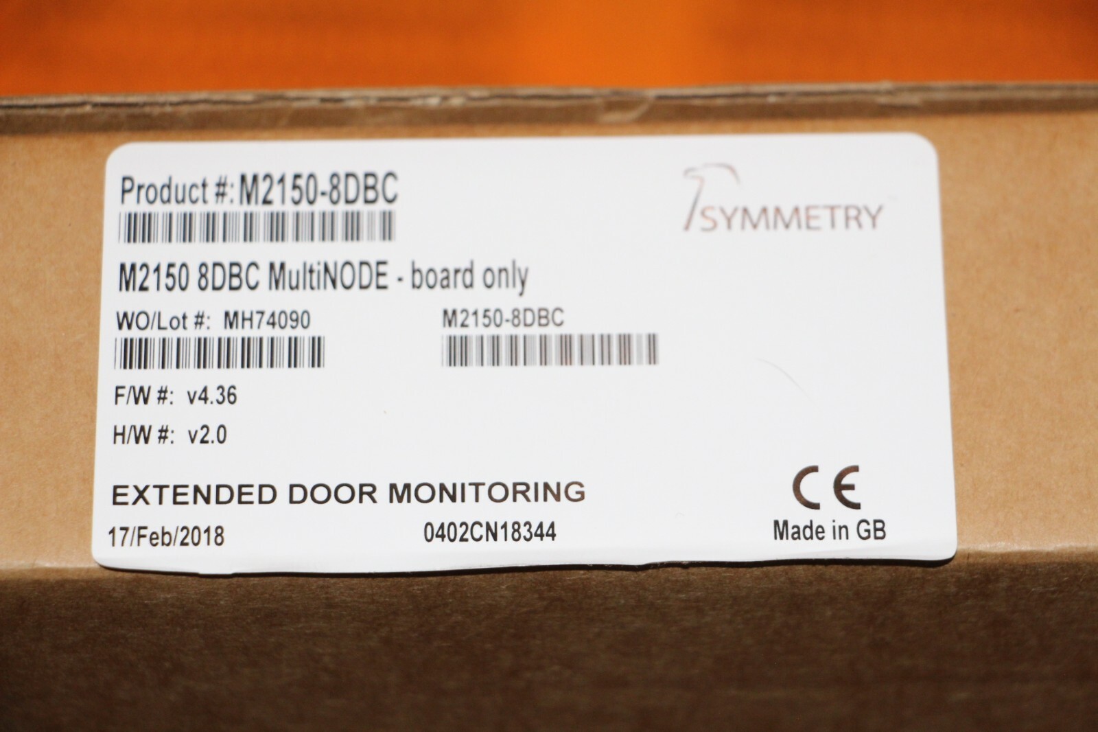 Amag 2150-8DBC Database Controller 8-Door/Reader V4.36 7000-5460-2 New