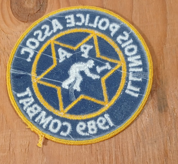 Illinois Police Association 1989 Combat patch