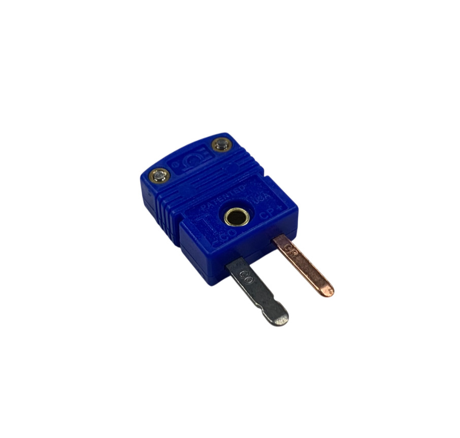 Omega SMPW-T-M T Type Thermocouple Connector High Temperature -20~356°F Blue