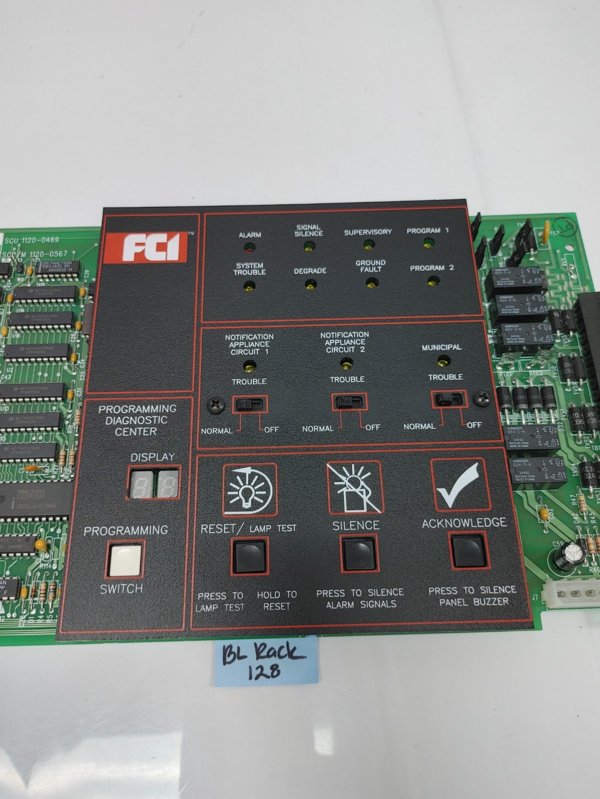 Fire Control Instruments 1120-0469 REV V 7200 Series System Control Unit