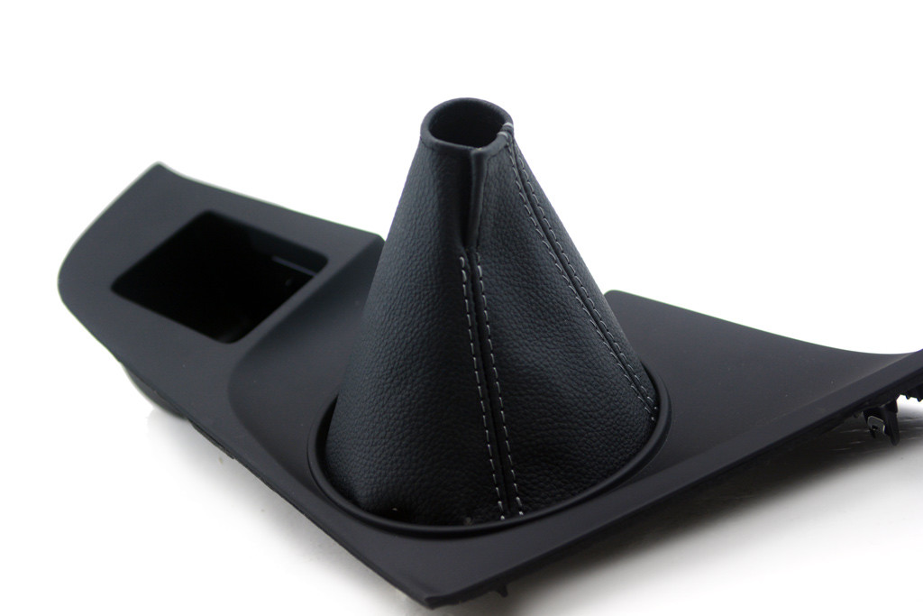 Manual Shift Boot Leather Synthetic for Toyota Supra JZA80 93-98 Gray Stitch