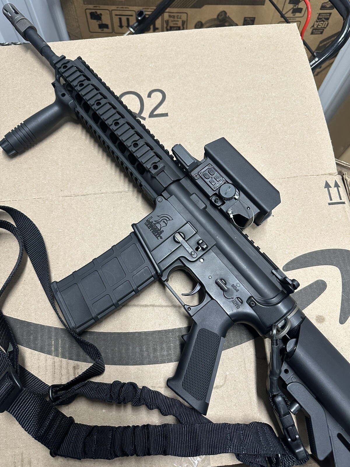 Airsoft Gun Lancer Tactical M4 Full Metal AEG
