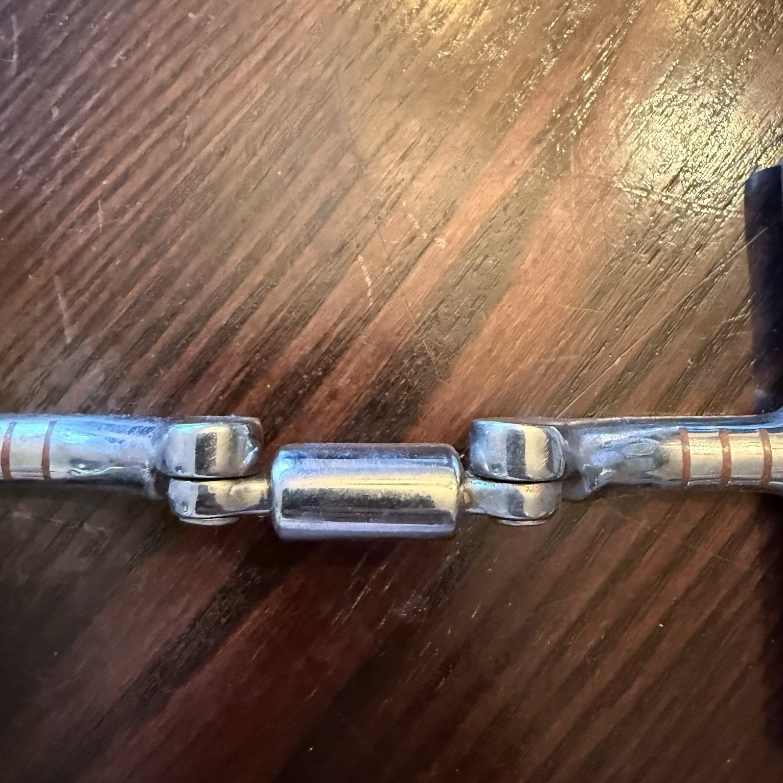 Myler English Dee Ring with Hooks Mullen Tripe Barrel 5-1/4"