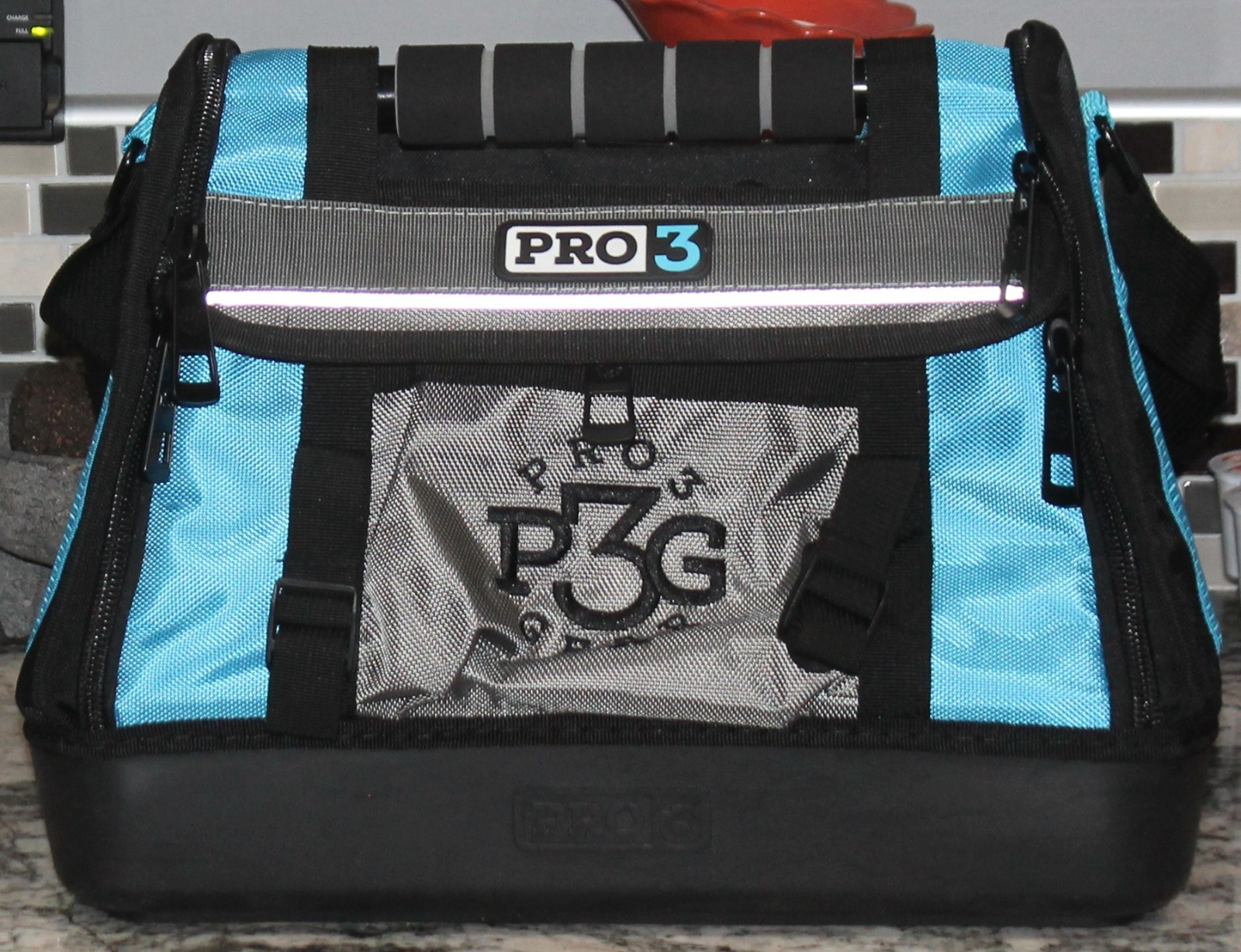 New Pro 3 Gear Tool Bag Rubber Bottom Many Pockets