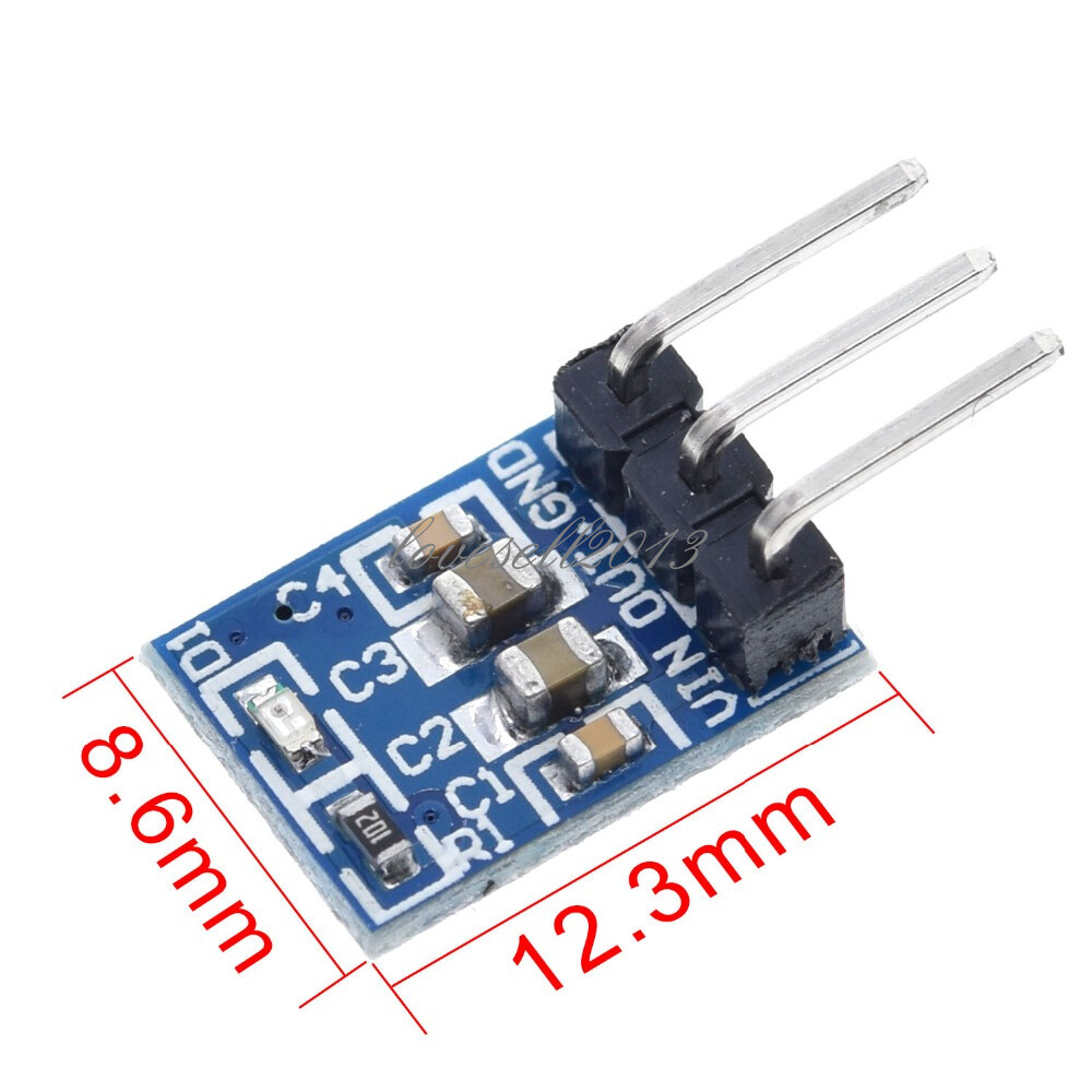 5PCS 5V 3.3V DC-DC Step-Down Power Supply Buck Module AMS1117 LDO 800MA NEW