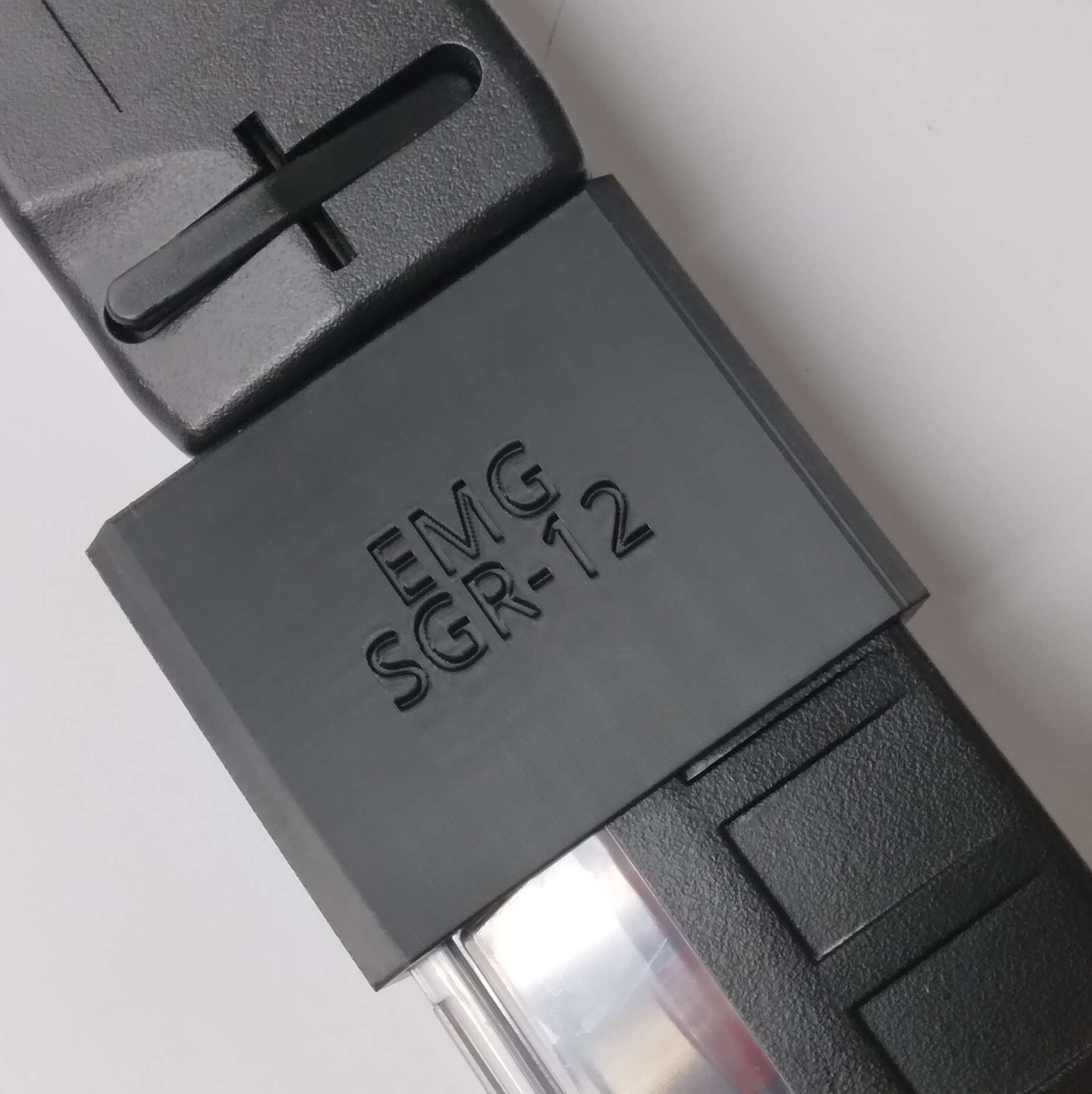 TM AA12 / EMG SGR12 AEG Airsoft Odin Speedloader Adapter (Black)