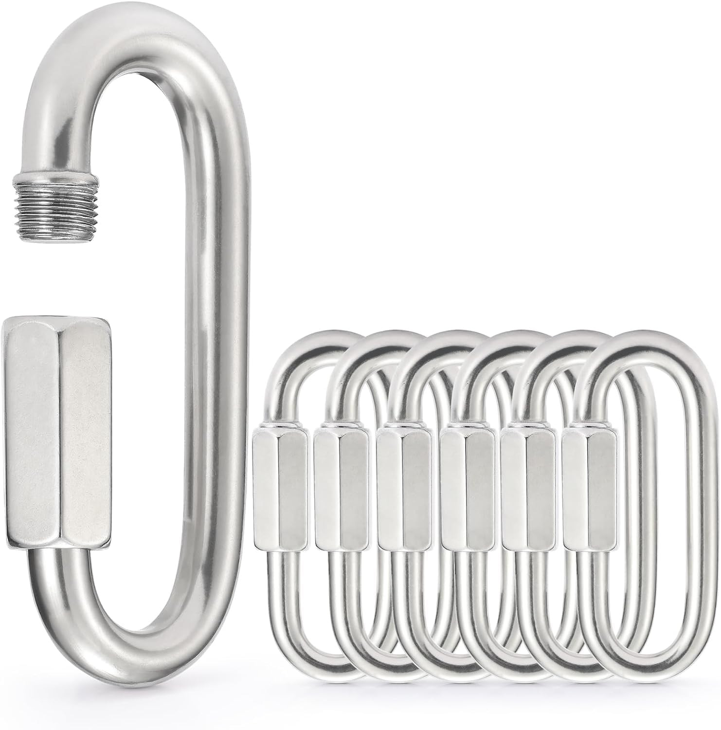 Stainless Steel Chain Quick Links - 304 Stainless Stee Chain Connector, Screw Ca