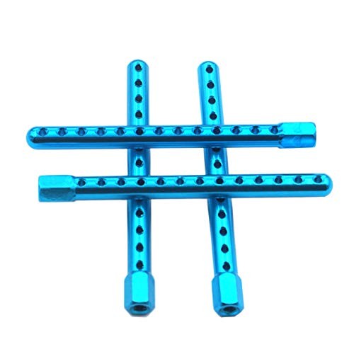 RC Aluminum Body Post Mounts,RC Car Shell Column 60mm Compatible with Redcat