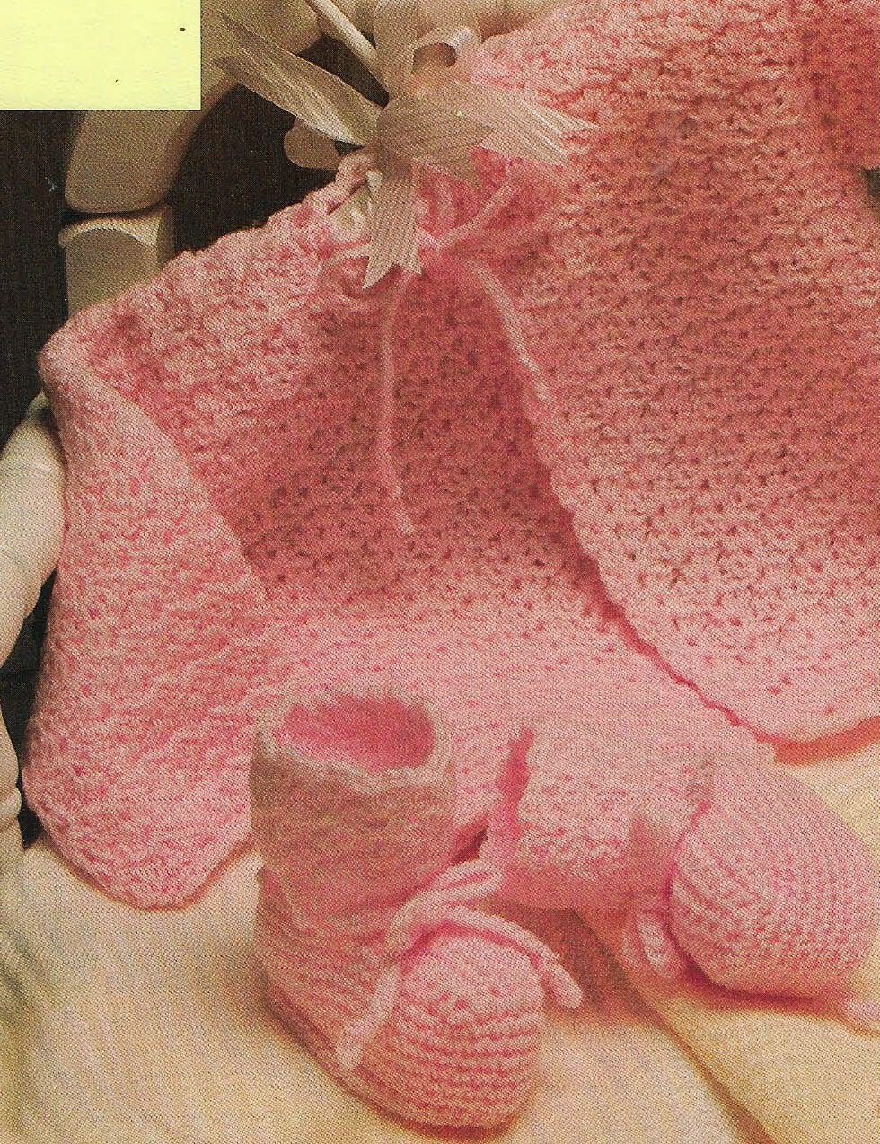 PERFECTLY PINK BABY SWEATER BOOTIES HAT DIGEST SIZE CROCHET PATTERN INSTRUCTIONS