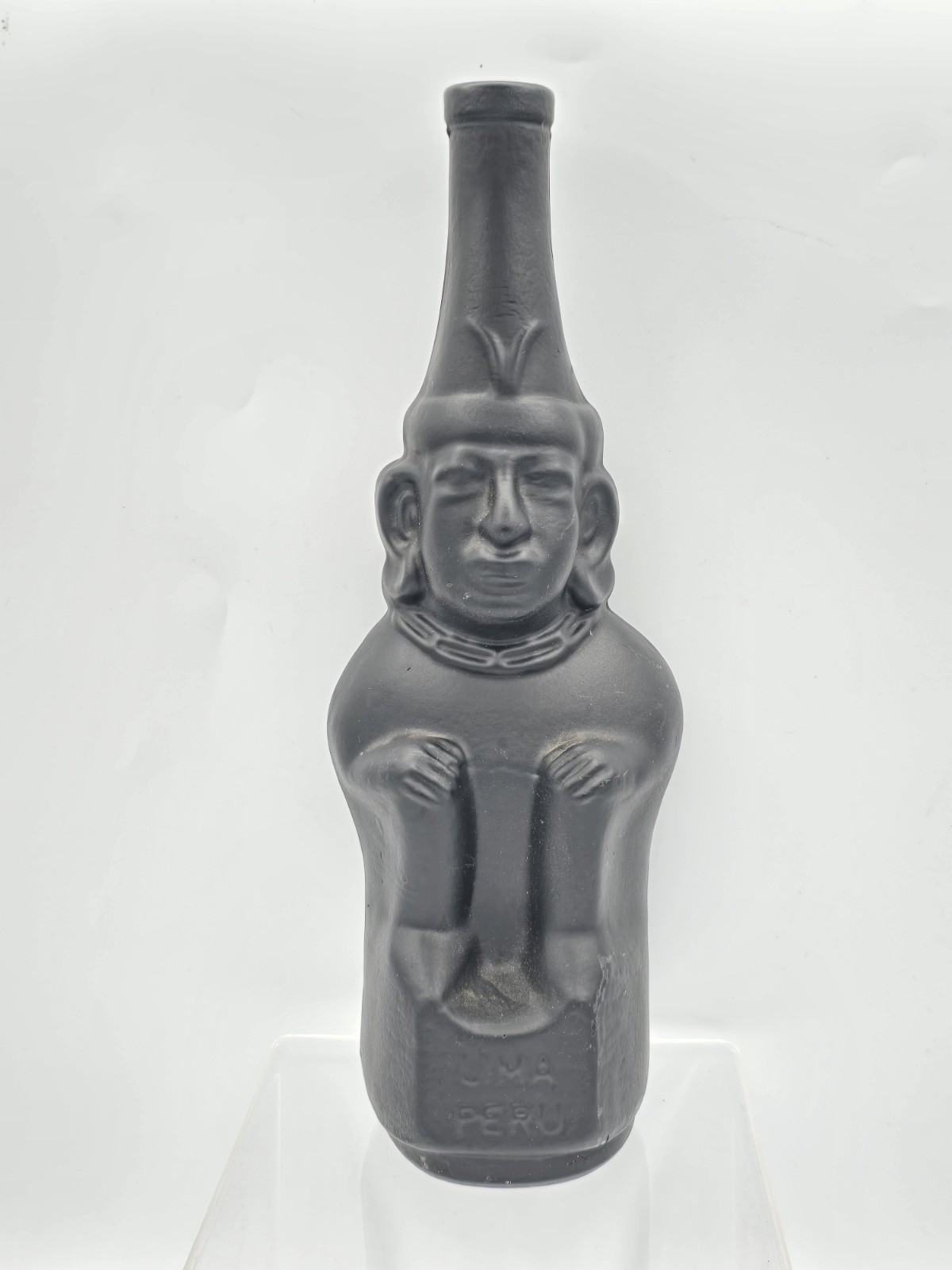 Vintage 1970s Ranuzzi Black Bottle - Lima Peru