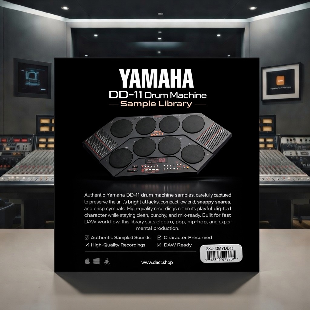 Yamaha DD-11 Drum Machine Sample Library