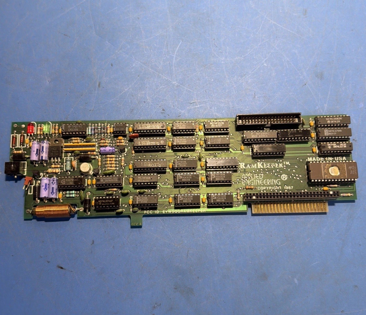 Applied Engineering RAMKeeper Apple IIGS Memory Expansion Card 1987 Untested