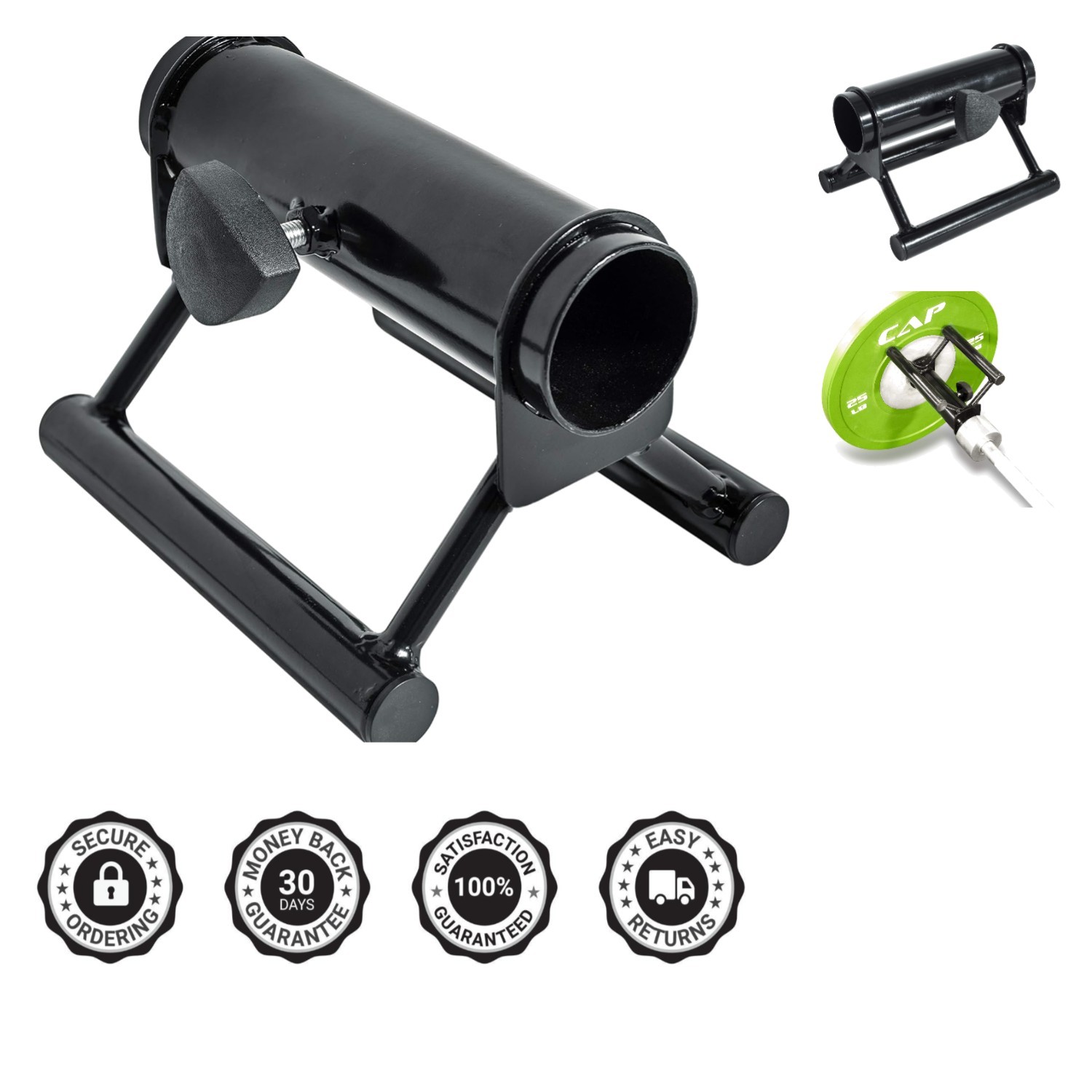 CAP Landmine Double D Grip Attachment - Enhance Strength Training Up to 250 lbs