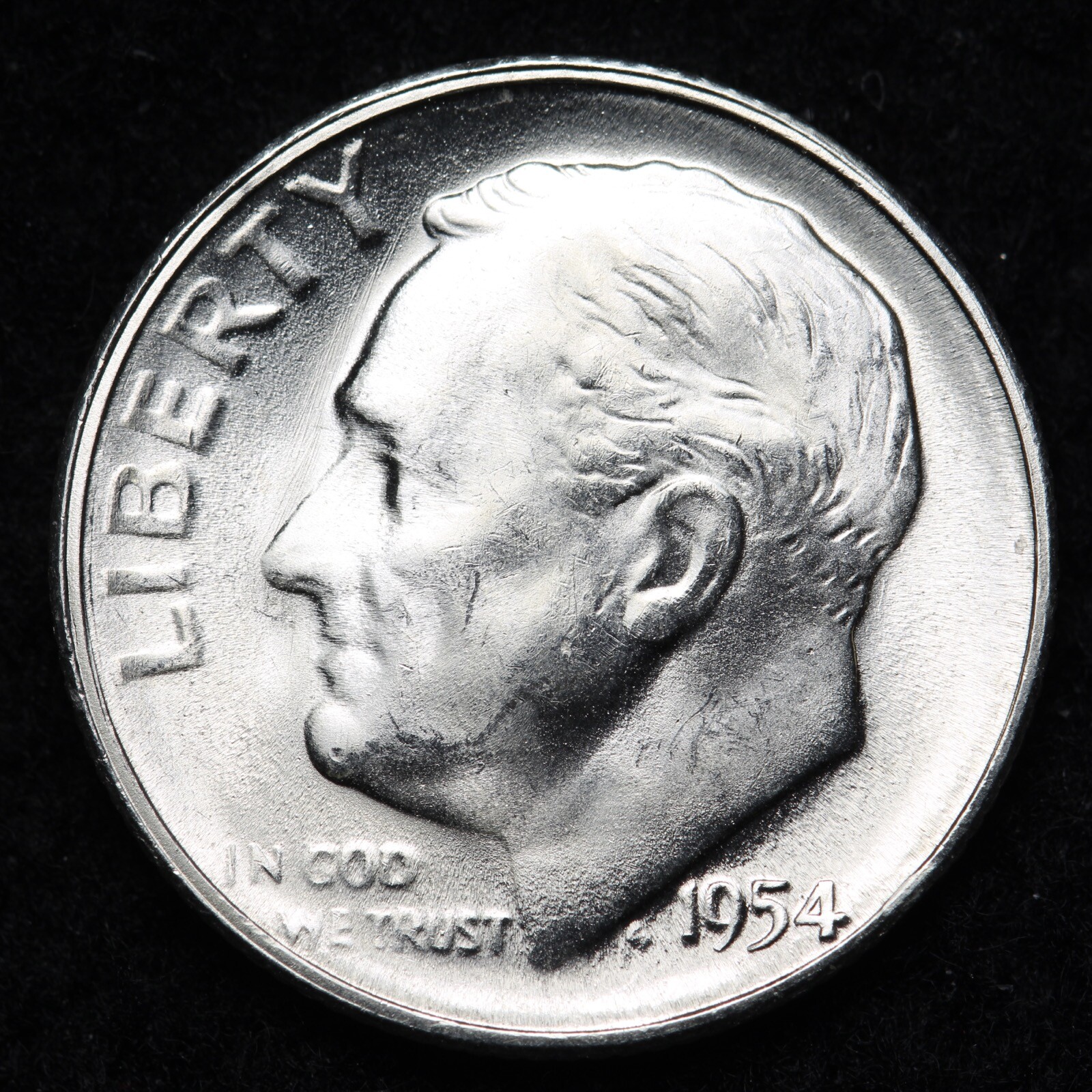 1954-S Roosevelt Silver Dime AU/UNC or BETTER - Complete Your Album!