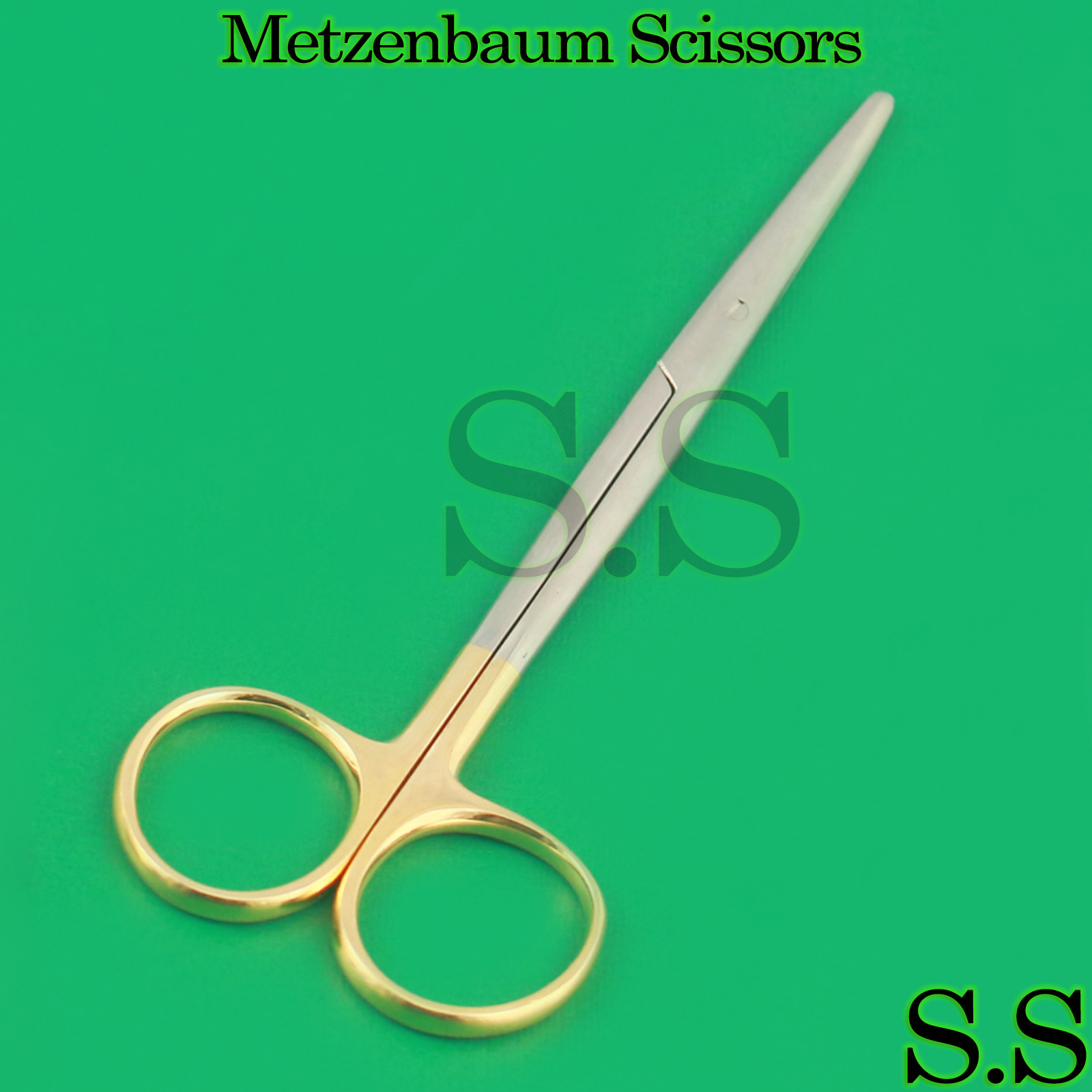 T/C Metzenbaum Scissors Surgical Veterinary Instruments Straight 5.75"